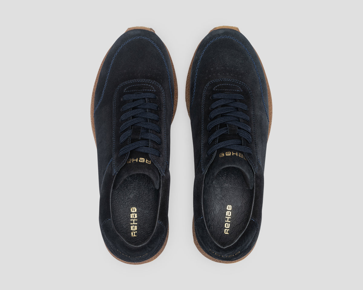 Ace | Donkerblauwe sneaker REHAB Footwear