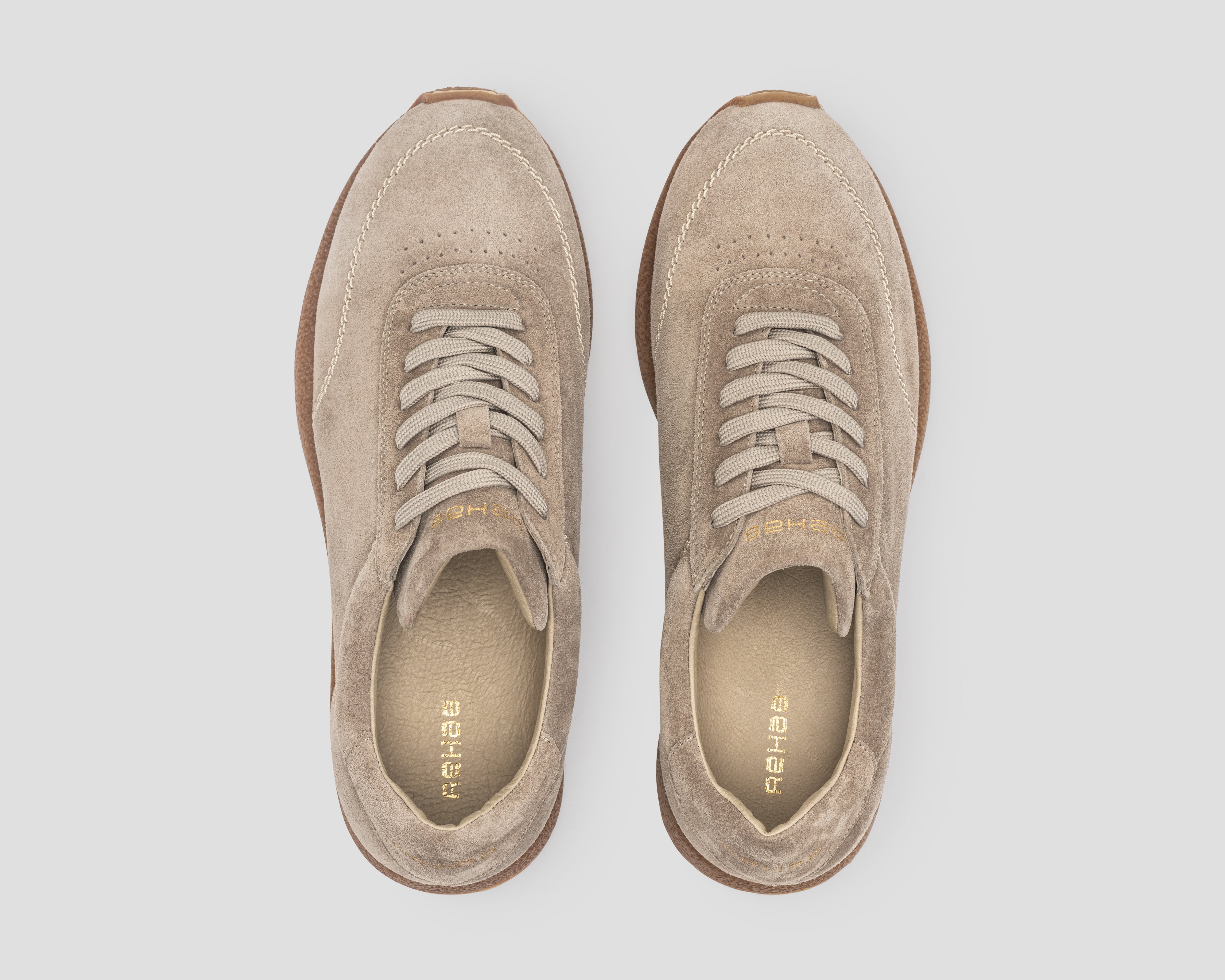 Ace | Zandkleurige sneaker REHAB Footwear