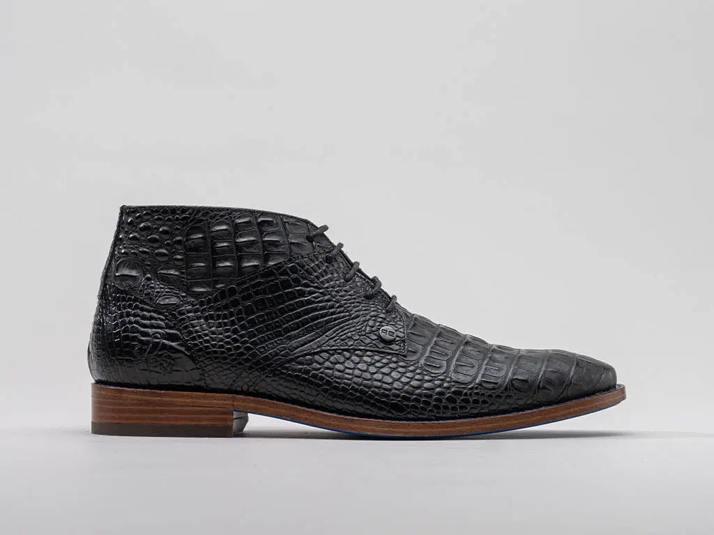 Barry Crc | Zwarte nette schoenen REHAB Footwear