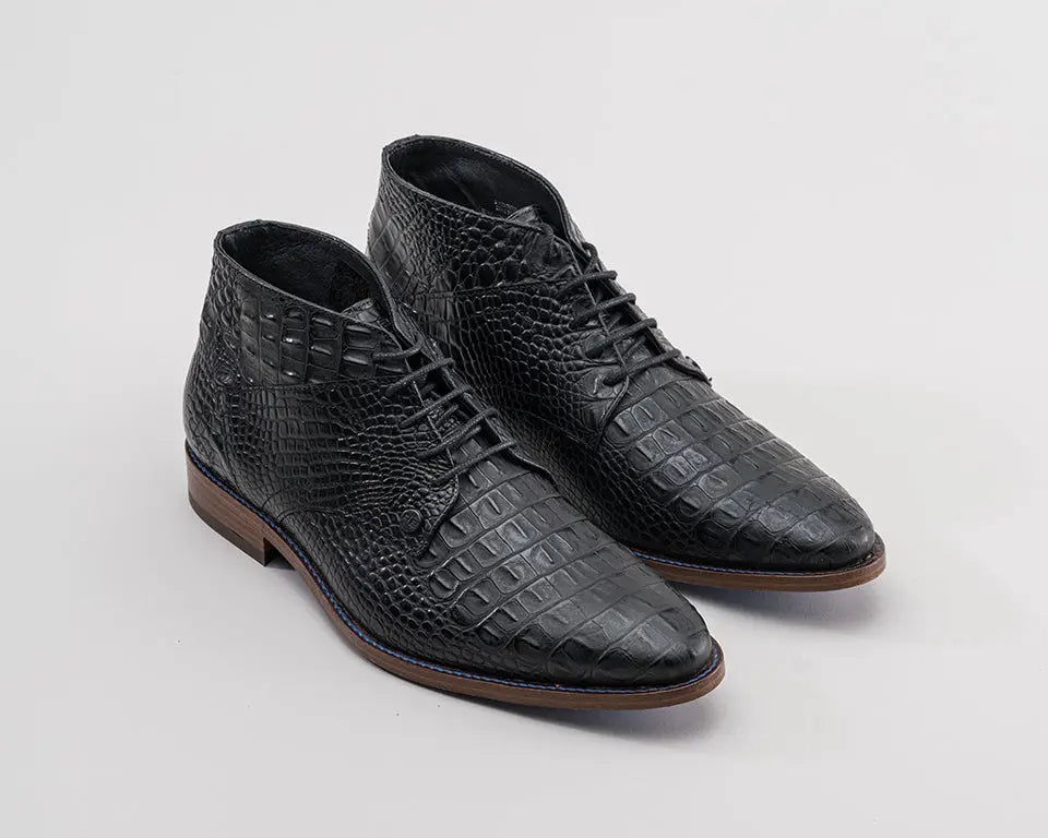 Barry Crc | Zwarte nette schoenen REHAB Footwear