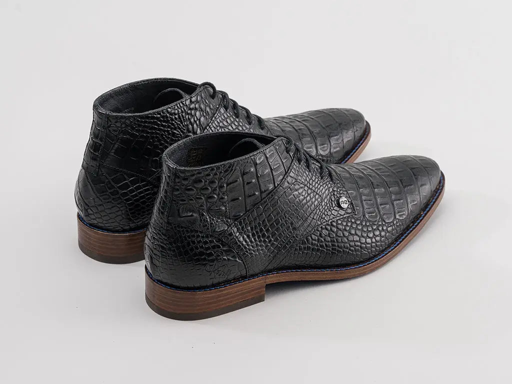 Barry Crc | Zwarte nette schoenen REHAB Footwear