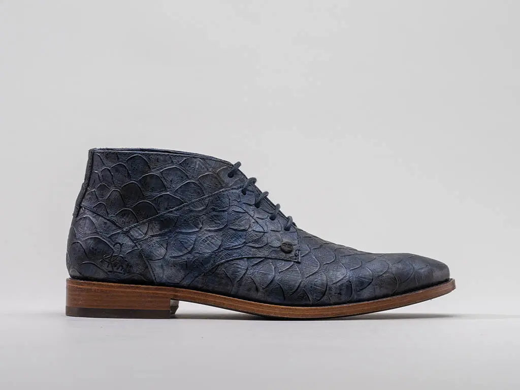 Barry Scales | Donkerblauwe nette schoenen REHAB Footwear