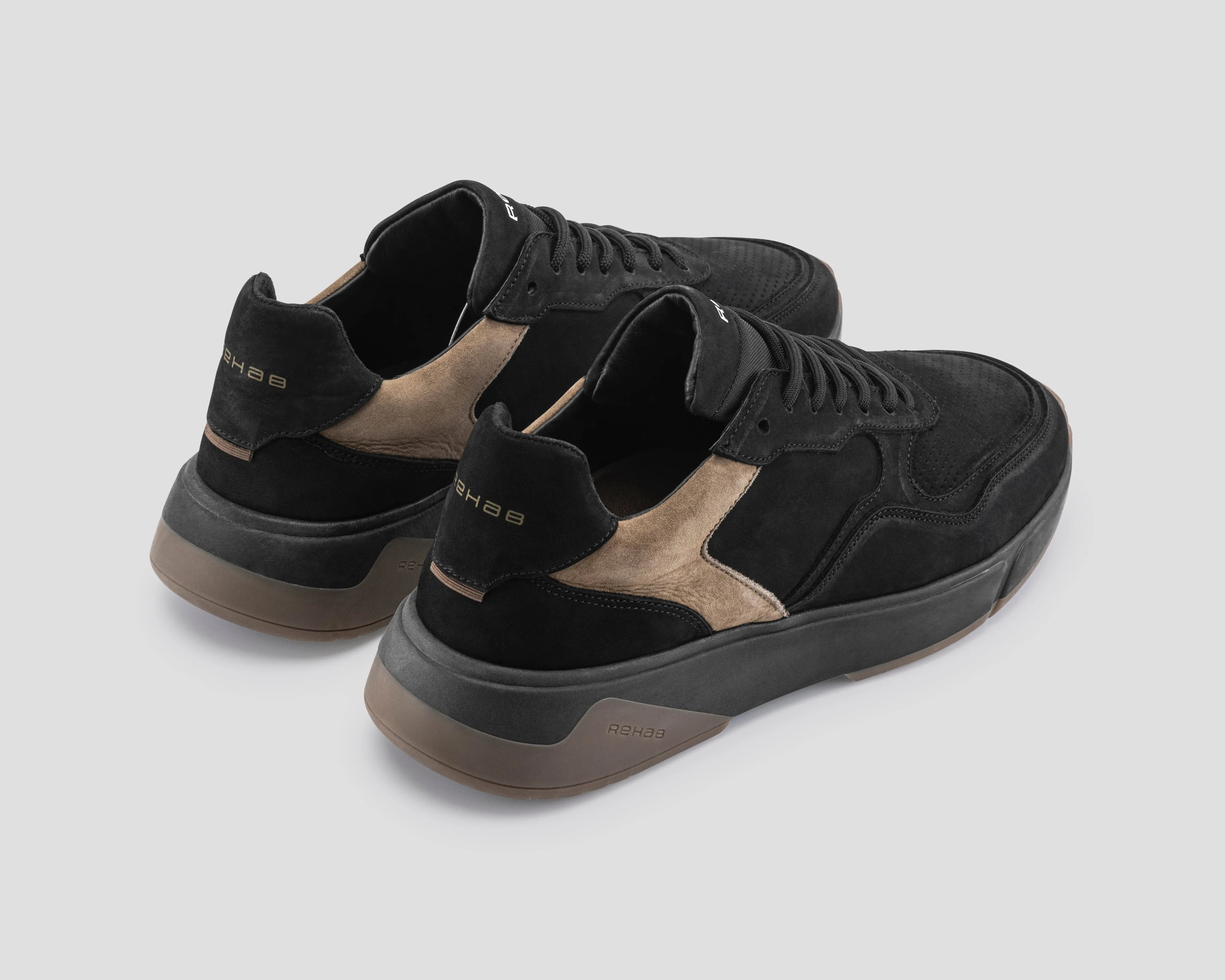 Booster Nub | Zwarte sneakers REHAB Footwear