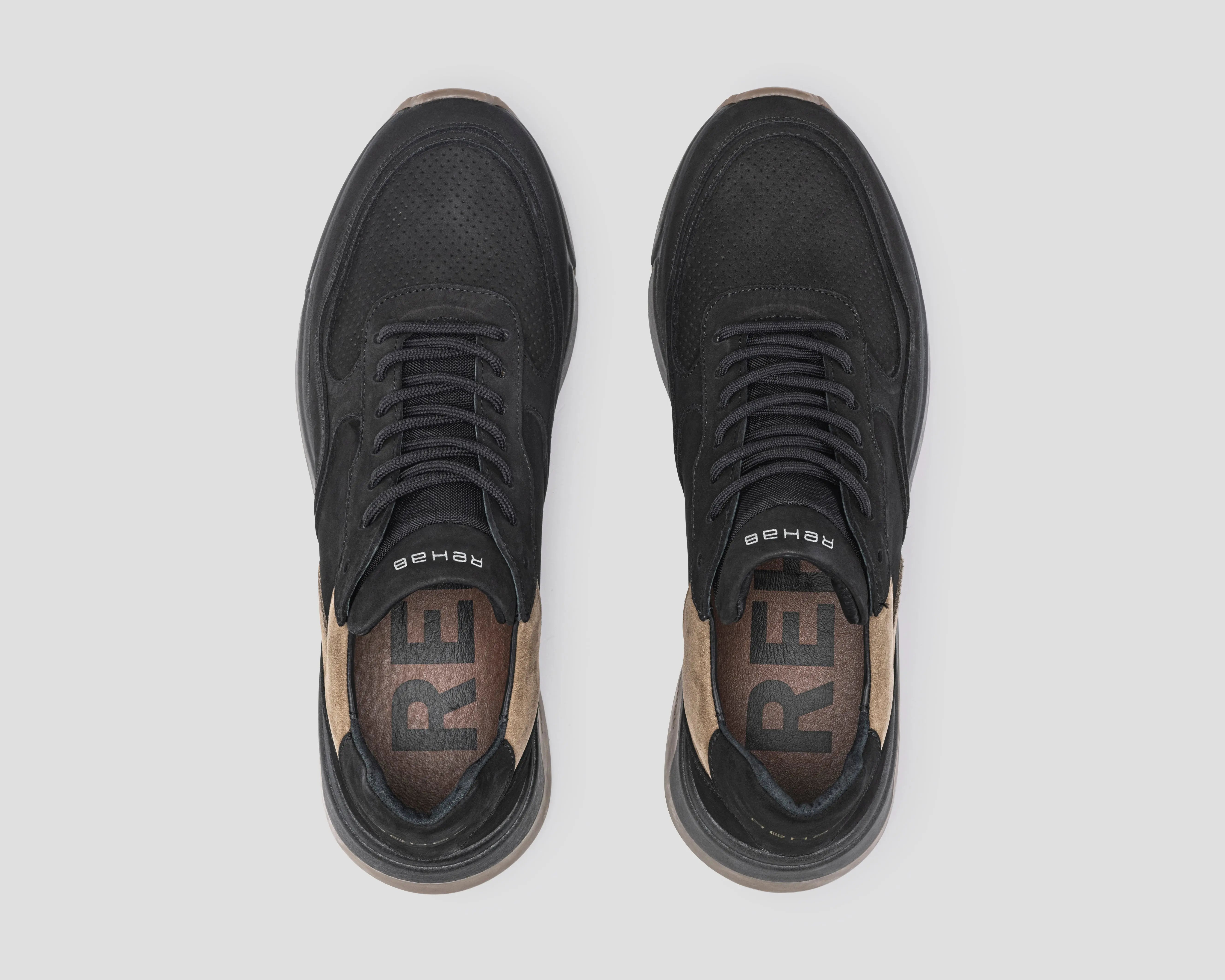 Booster Nub | Zwarte sneakers REHAB Footwear