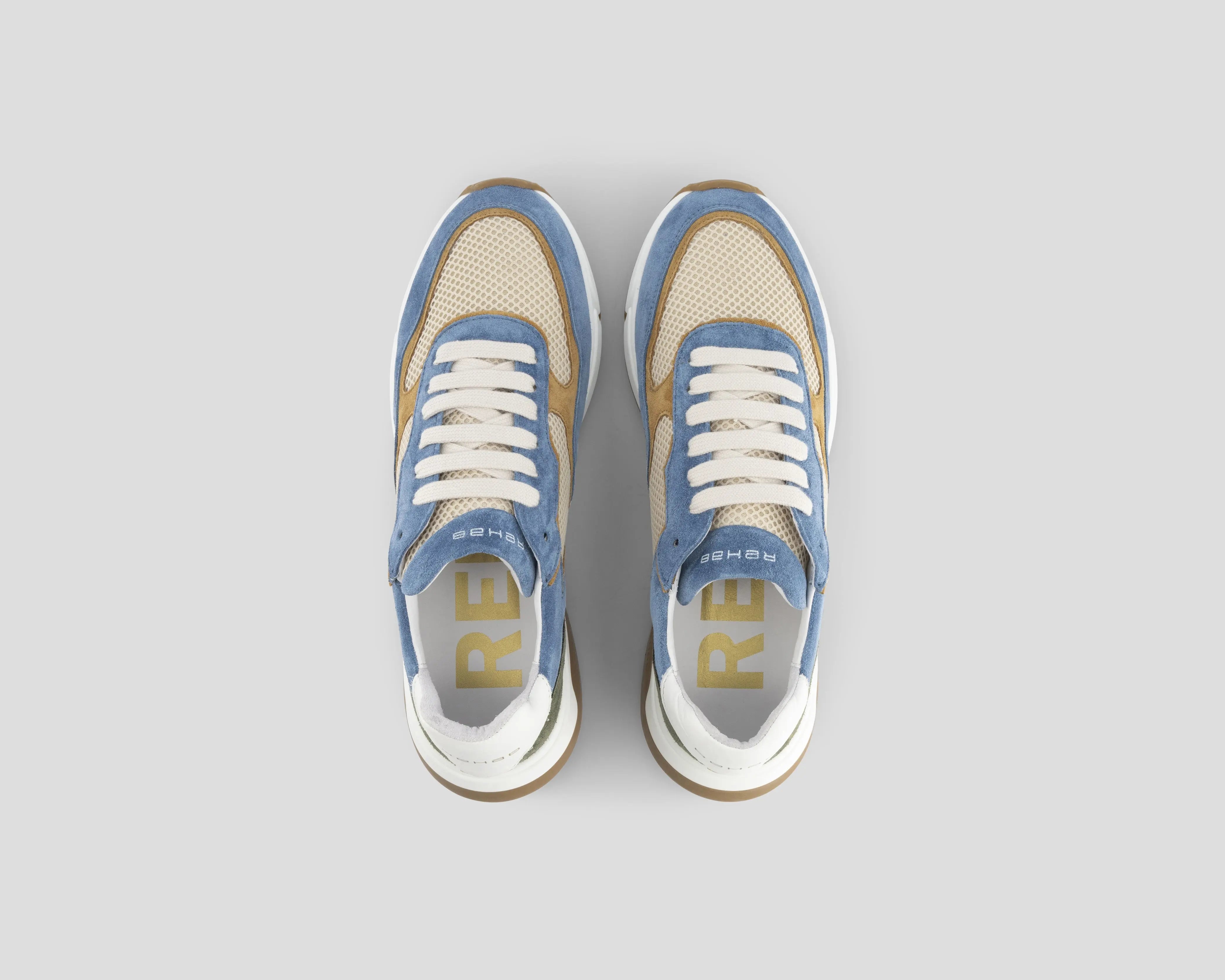 Booster Mix | Lichtblauwe sneakers REHAB Footwear