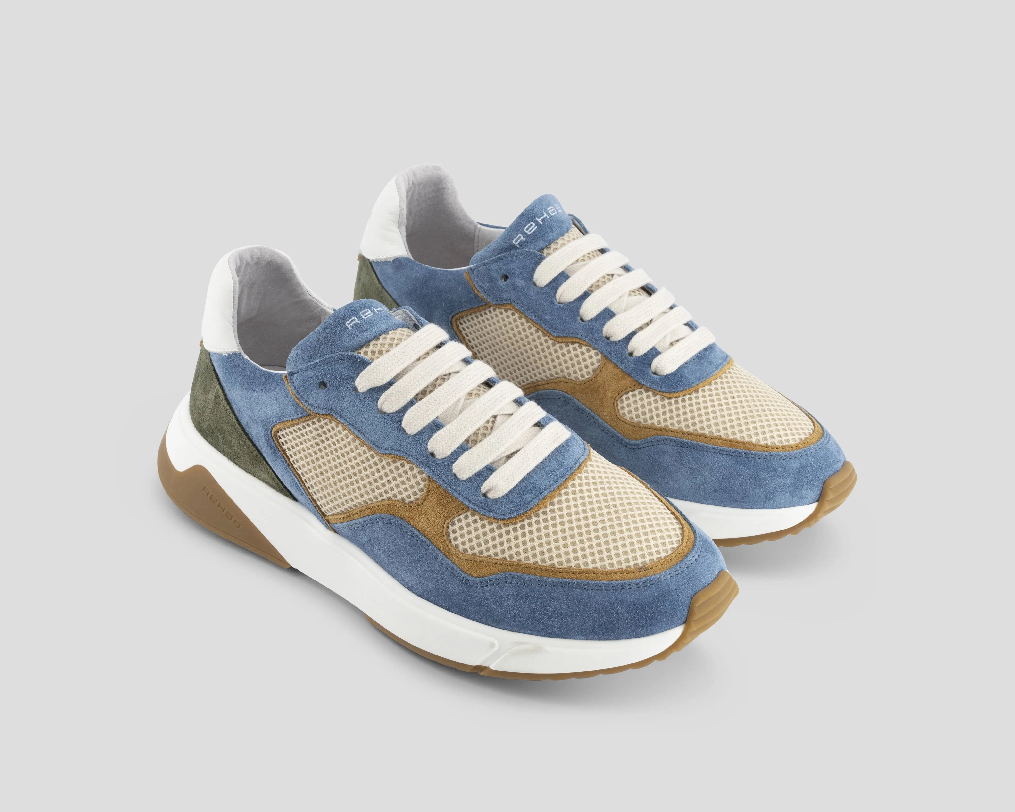 Booster Mix | Lichtblauwe sneakers REHAB Footwear