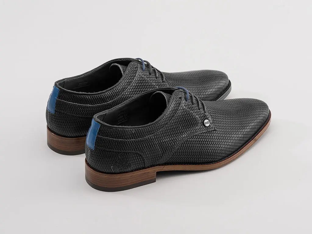 Brad Weave | Zwarte nette schoenen REHAB Footwear