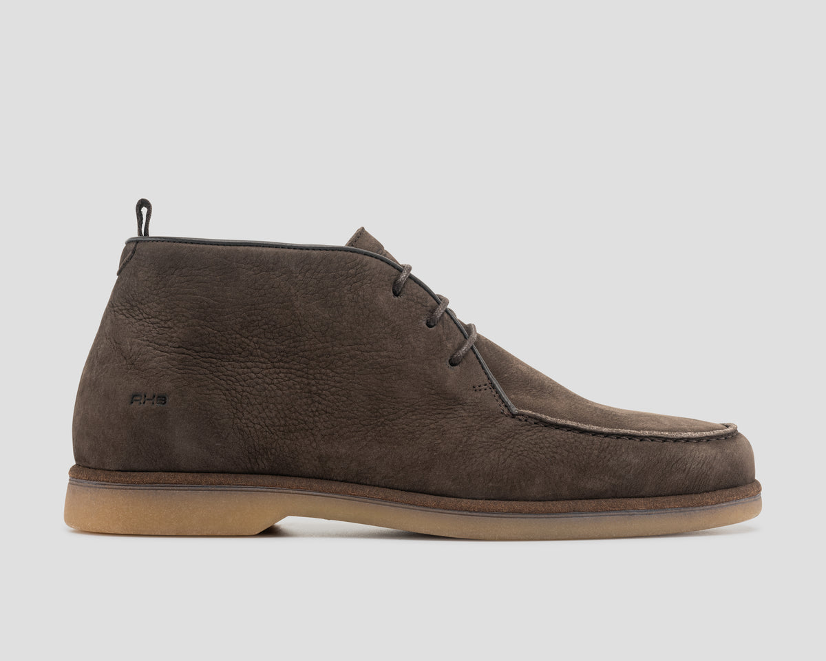 Collin Nub | Donkerbruine boot REHAB Footwear