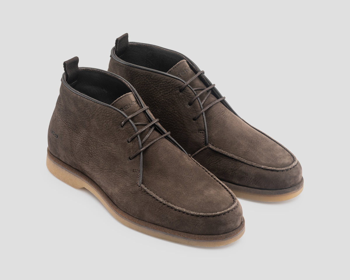 Collin Nub | Donkerbruine boot REHAB Footwear