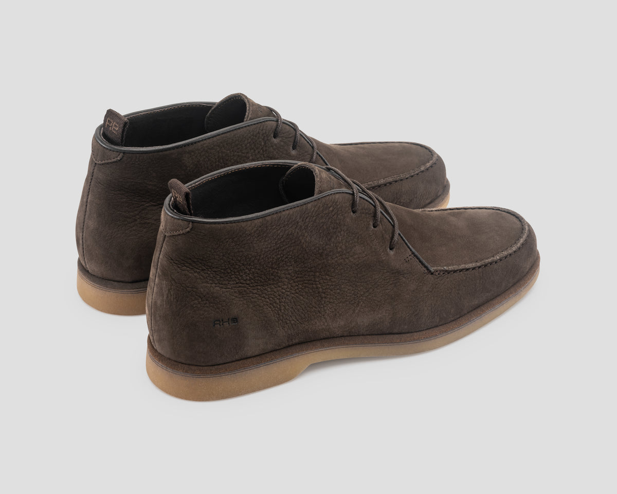Collin Nub | Donkerbruine boot REHAB Footwear