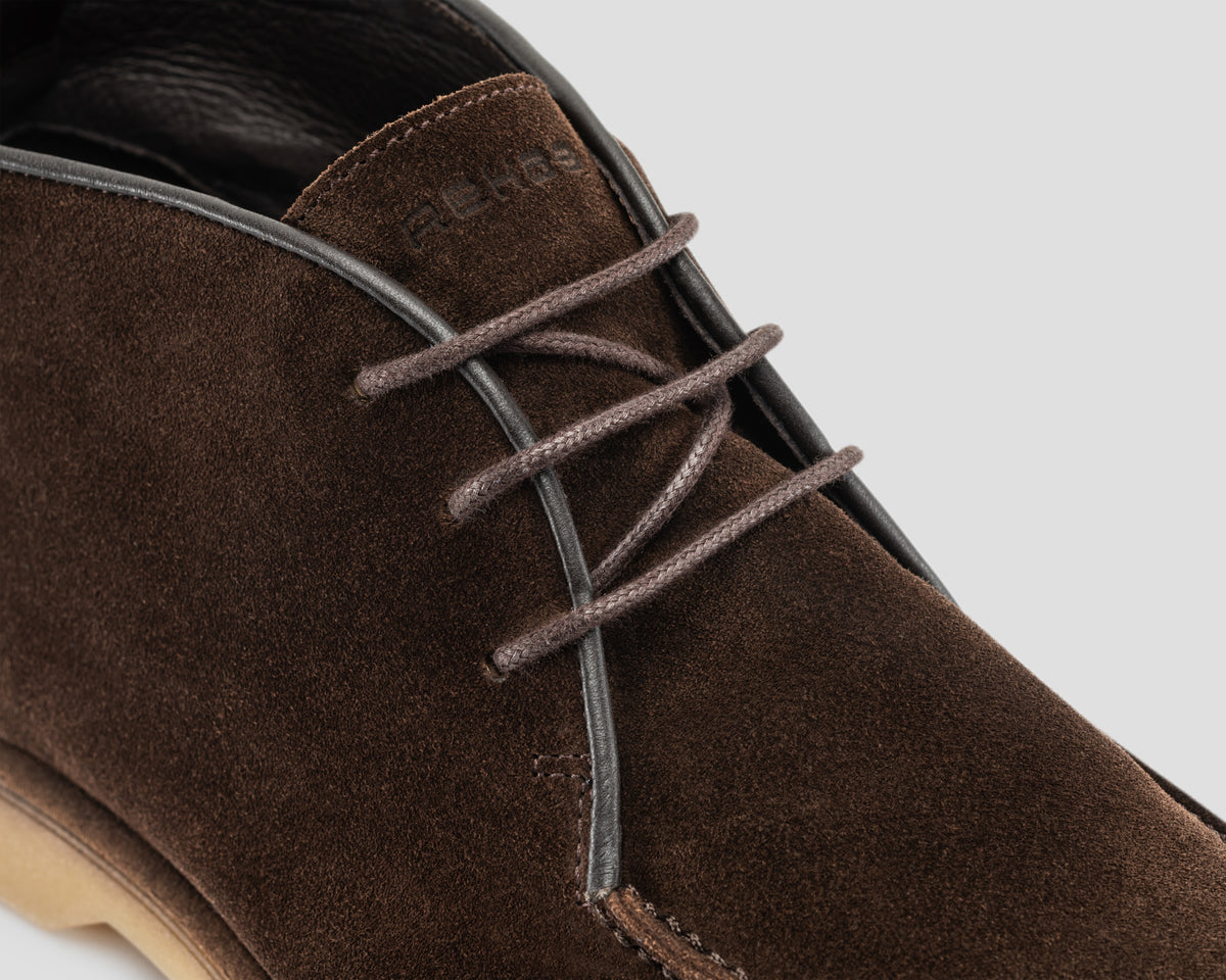 Collin Sue | Donkerbruine boot REHAB Footwear