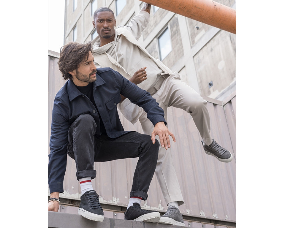 Craig Nub | Zwarte sneaker REHAB Footwear