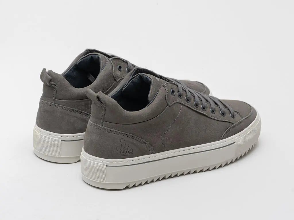 Craig Nub | Donkergrijze sneakers REHAB Footwear