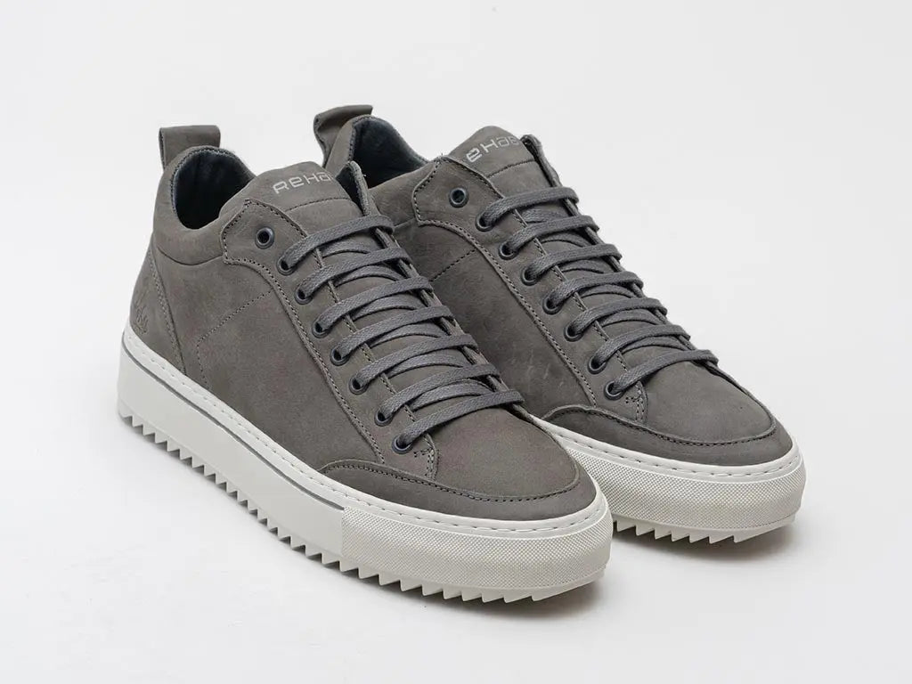 Craig Nub | Donkergrijze sneakers REHAB Footwear