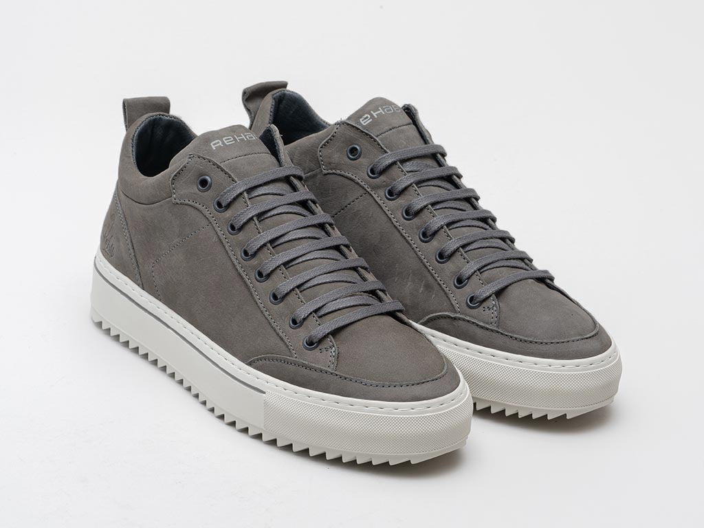 Craig Nub | Donkergrijze sneaker REHAB Footwear
