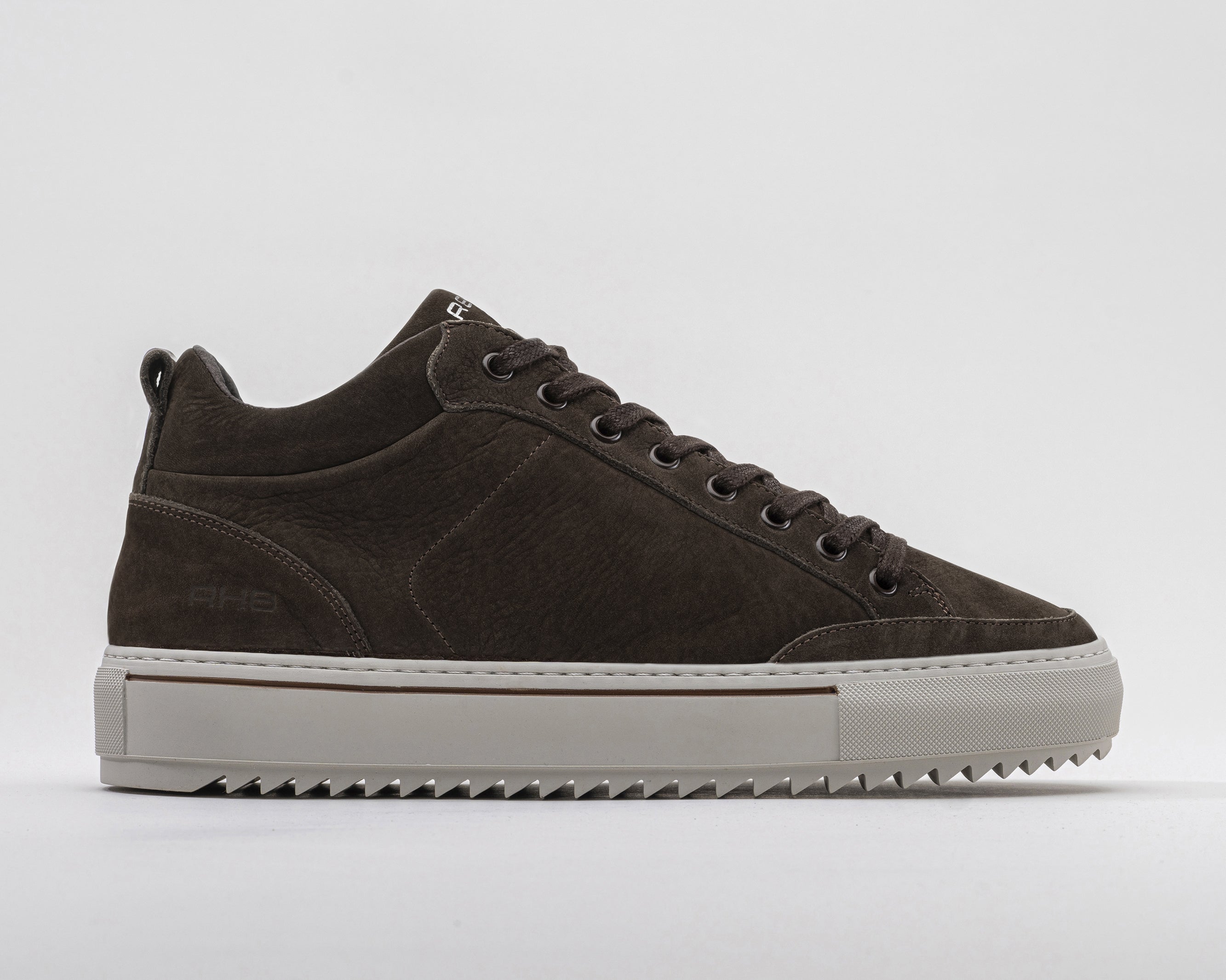 Craig Nub | Donkerbruine sneakers REHAB Footwear