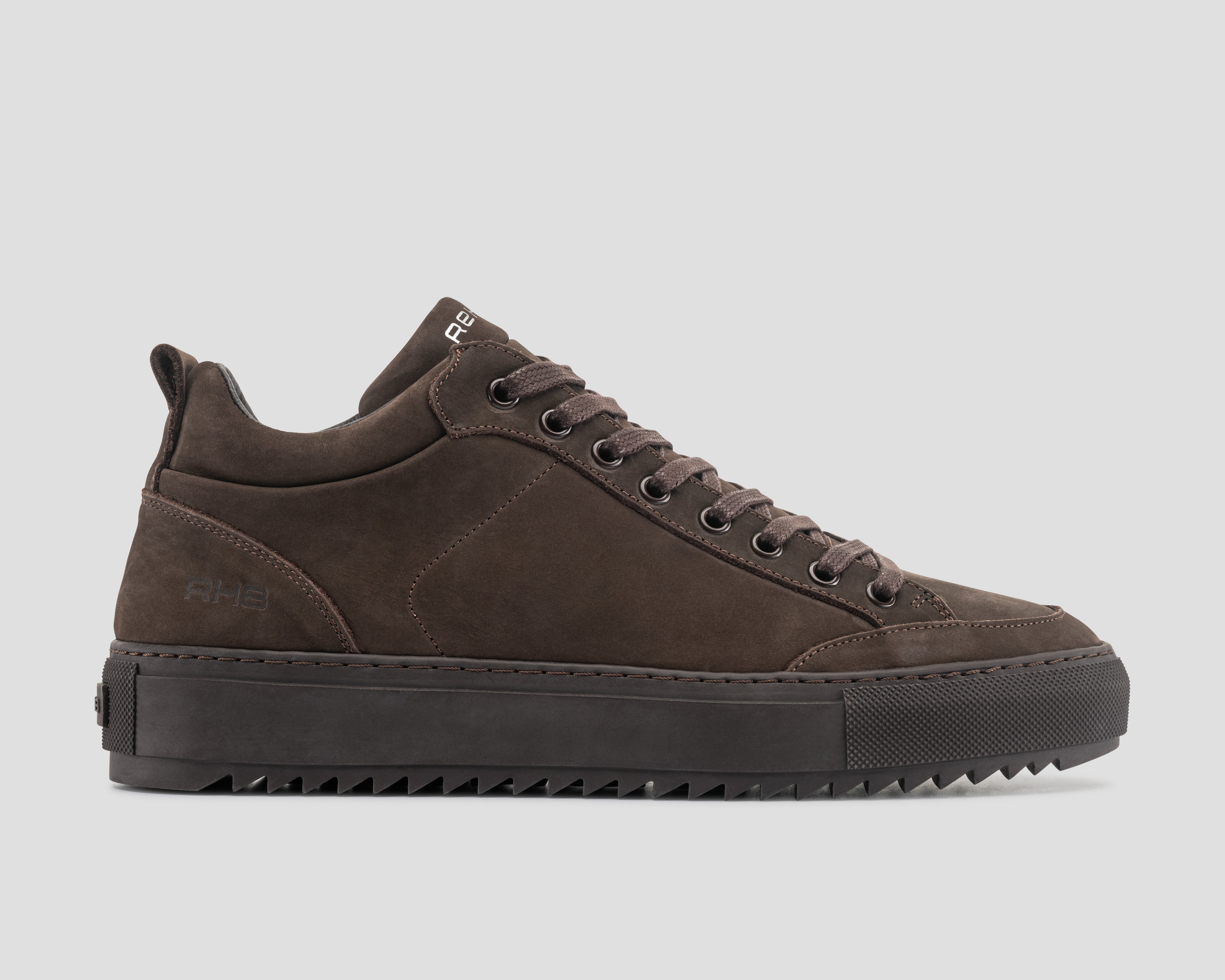 Craig Nub | Donkerbruine sneaker REHAB Footwear