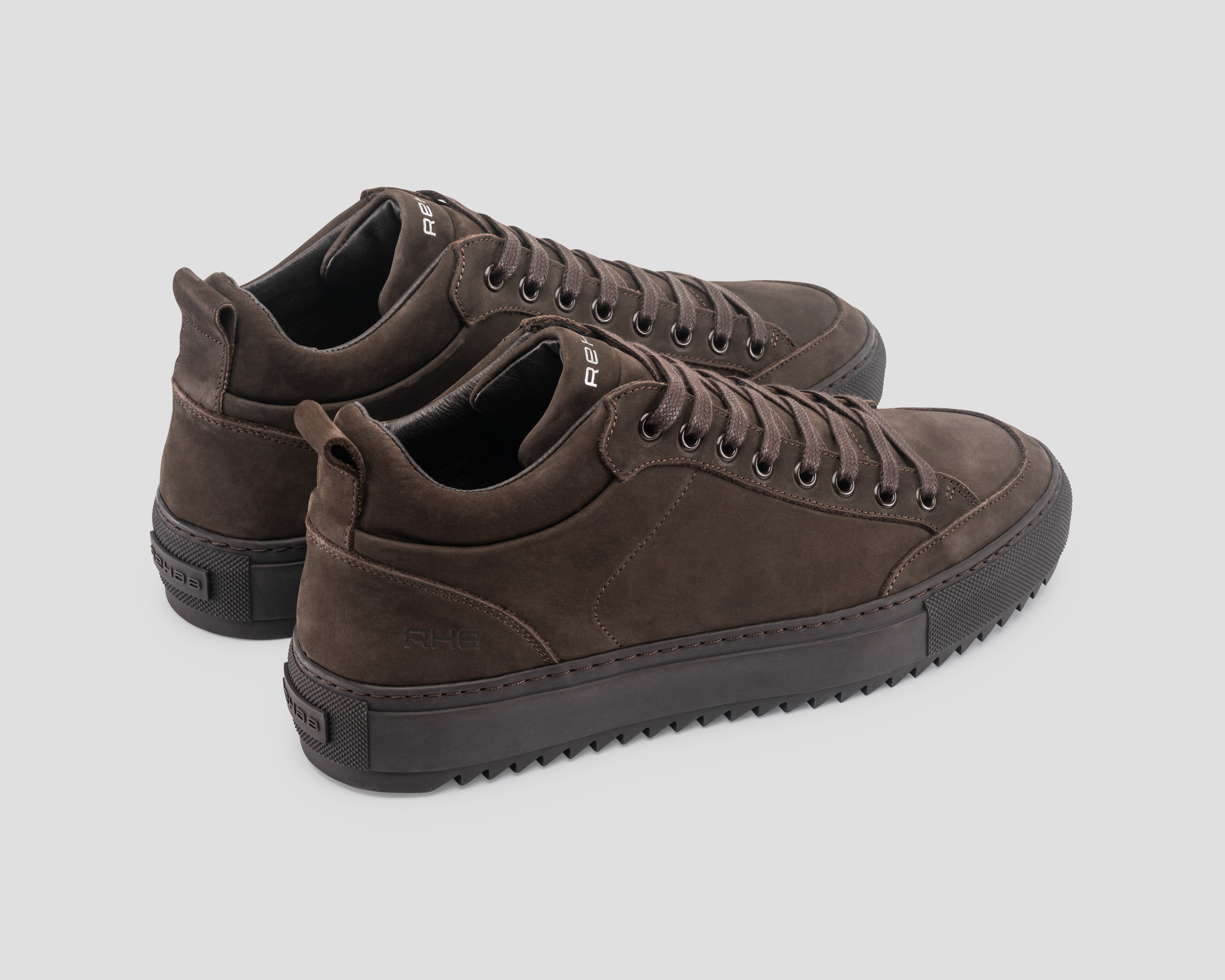Craig Nub | Donkerbruine sneaker REHAB Footwear