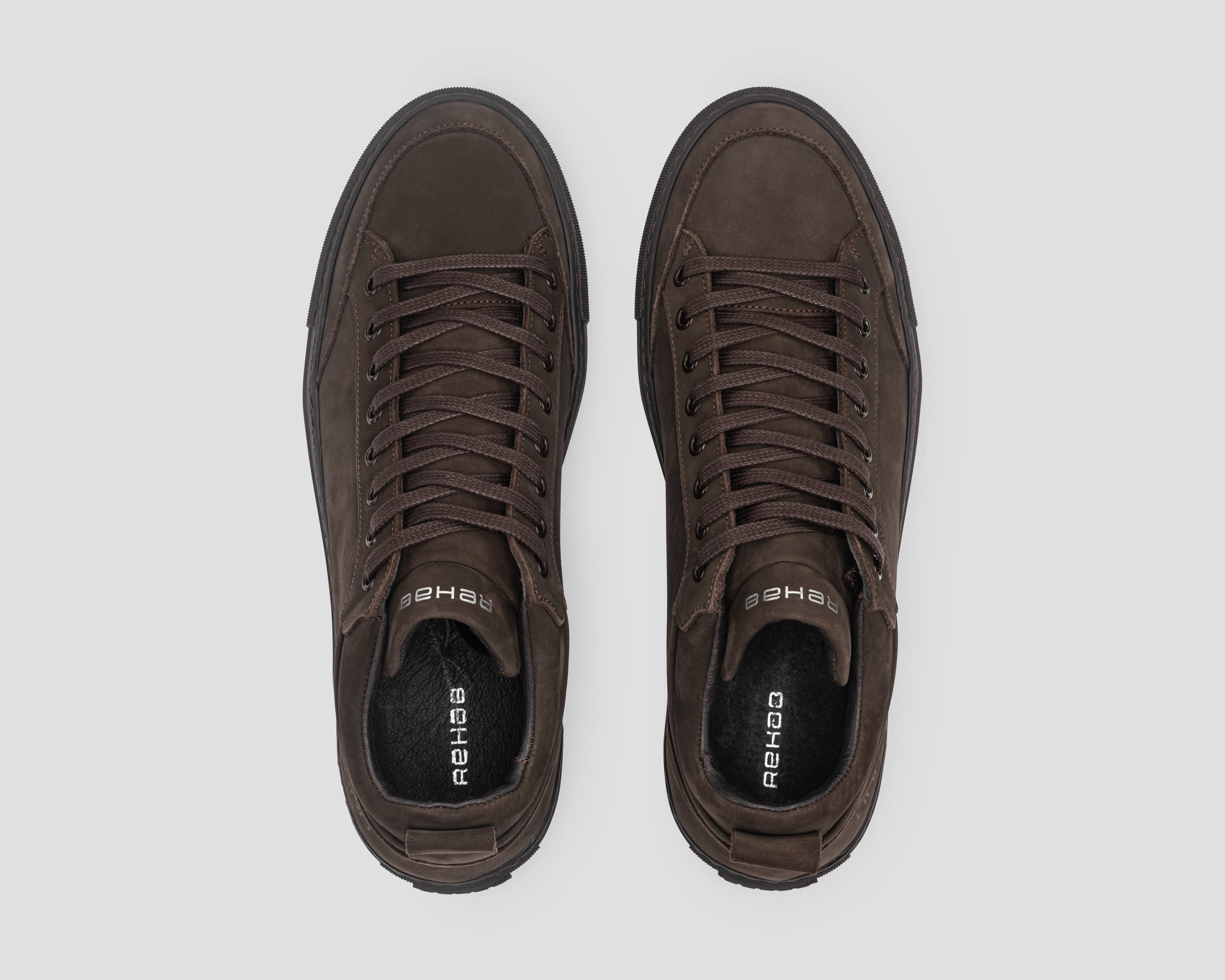 Craig Nub | Donkerbruine sneaker REHAB Footwear