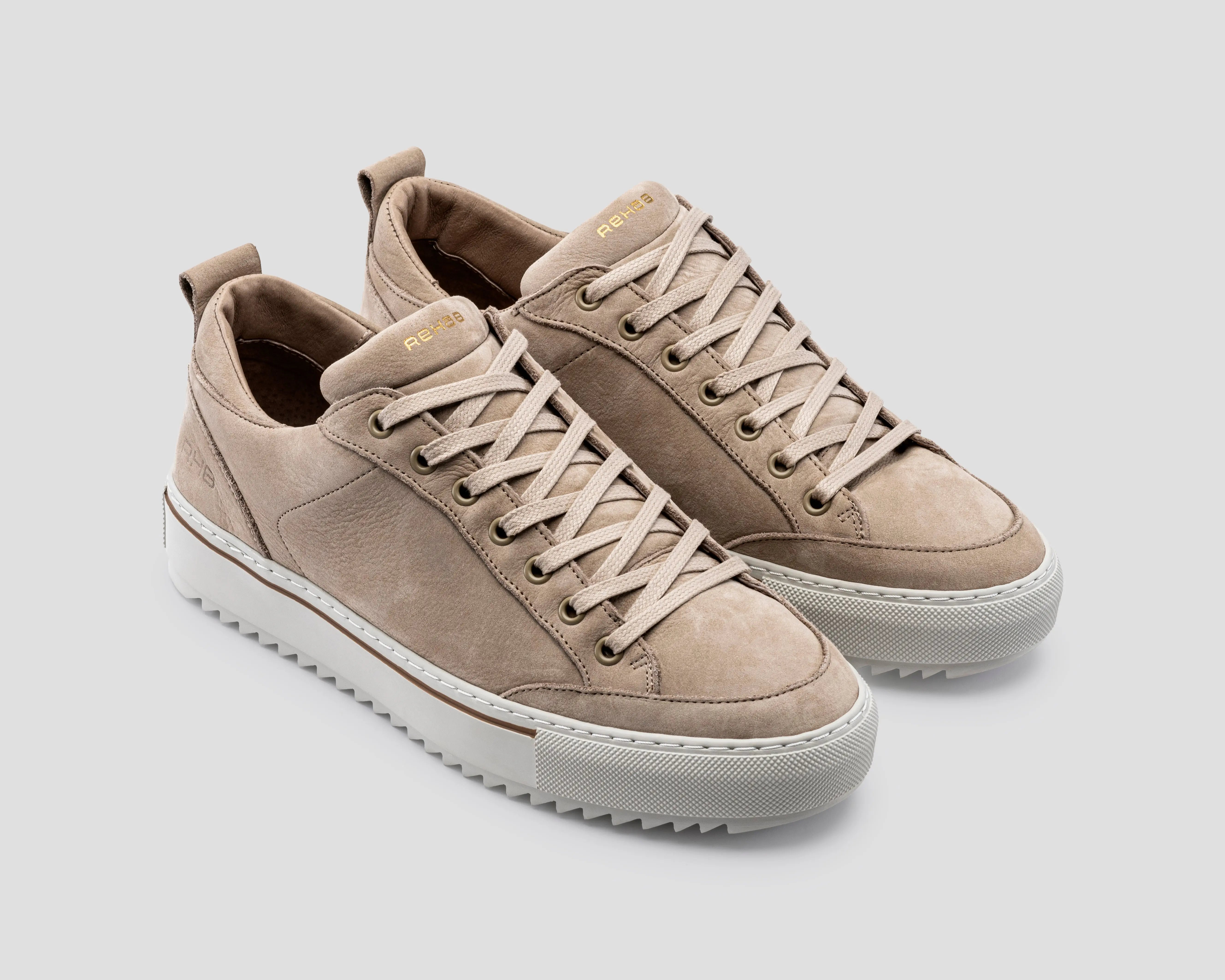 Crash Nub | Zandkleurige sneaker REHAB Footwear