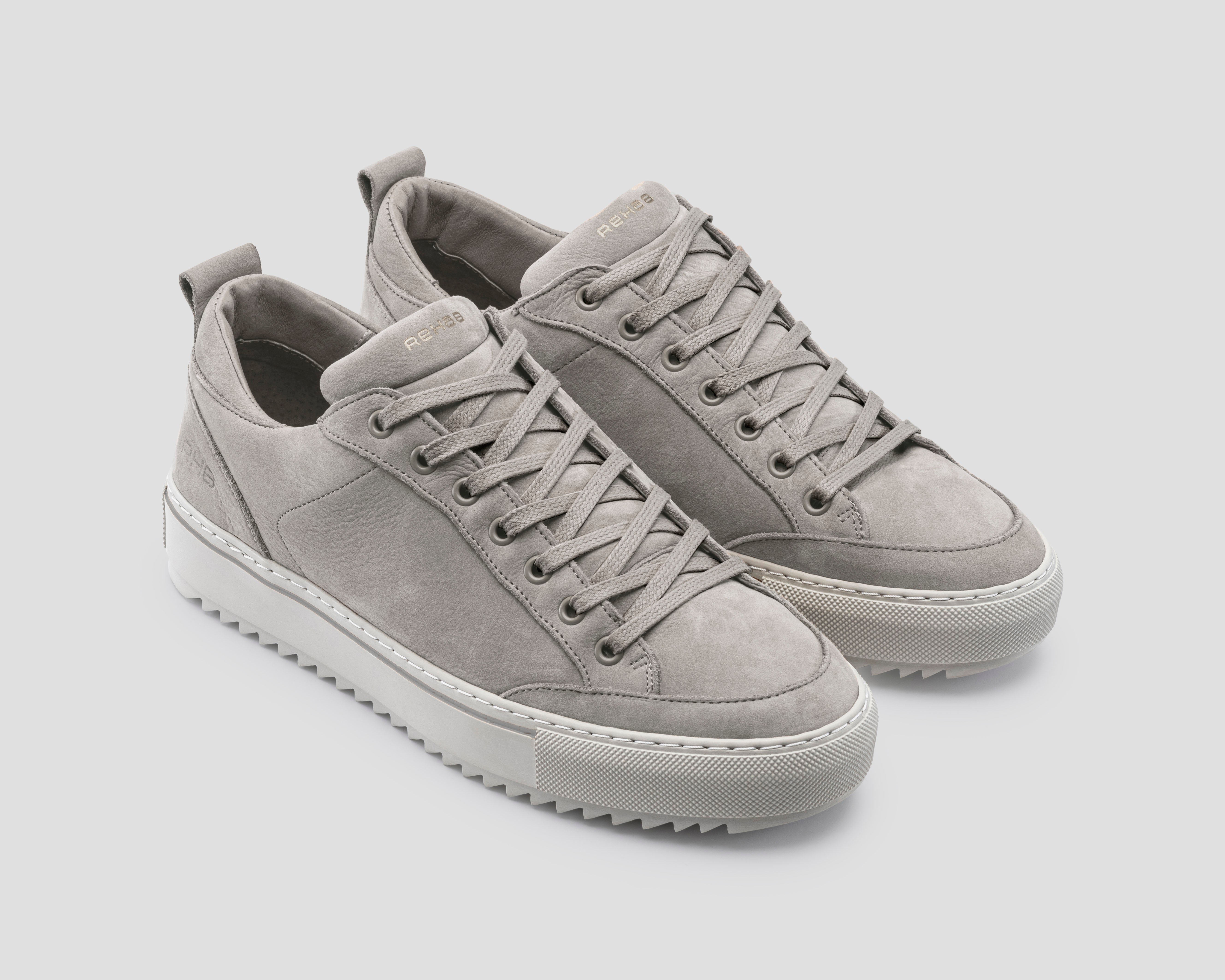 Crash Nub | Lichtgrijze sneaker REHAB Footwear