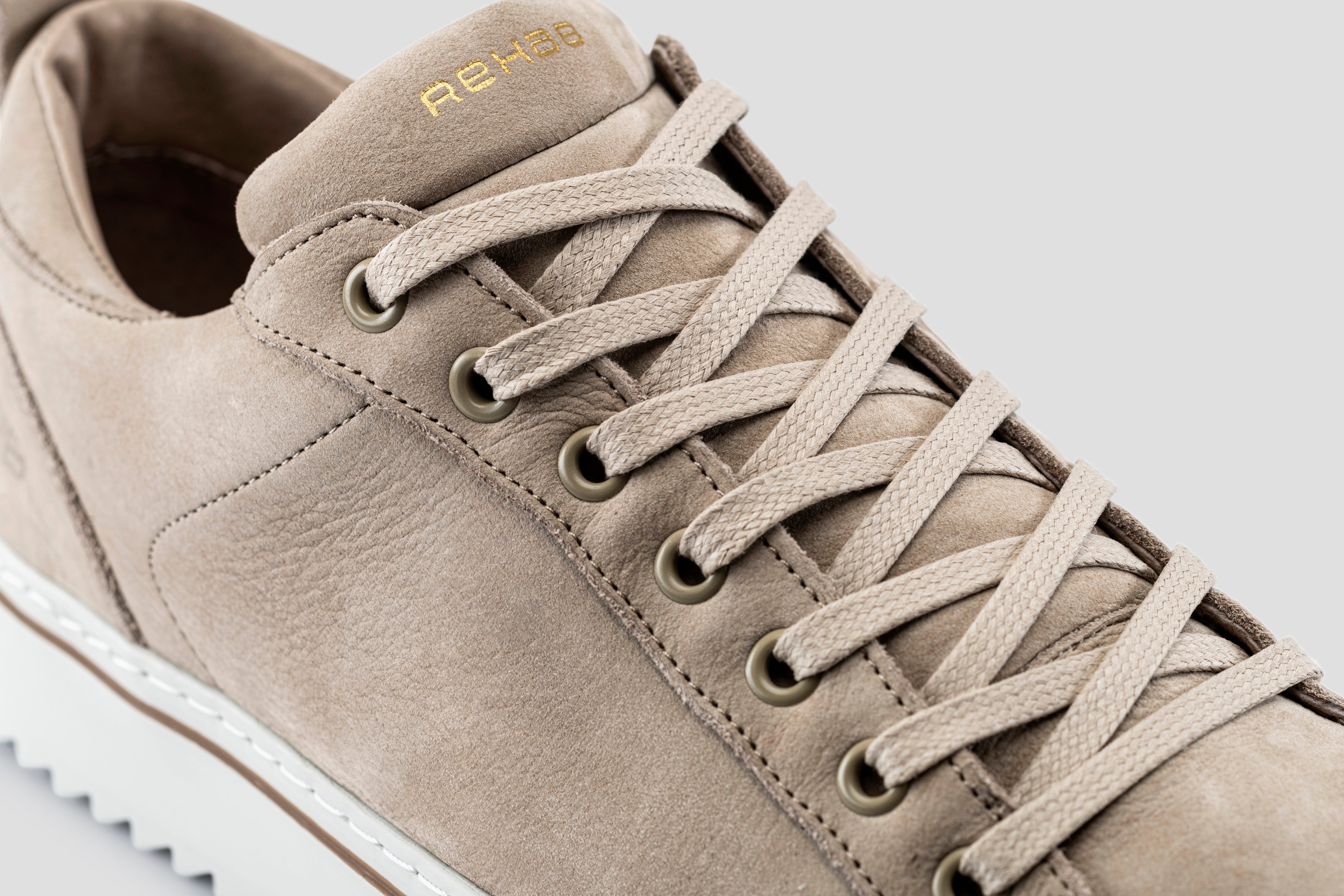 Crash Nub | Zandkleurige sneaker REHAB Footwear