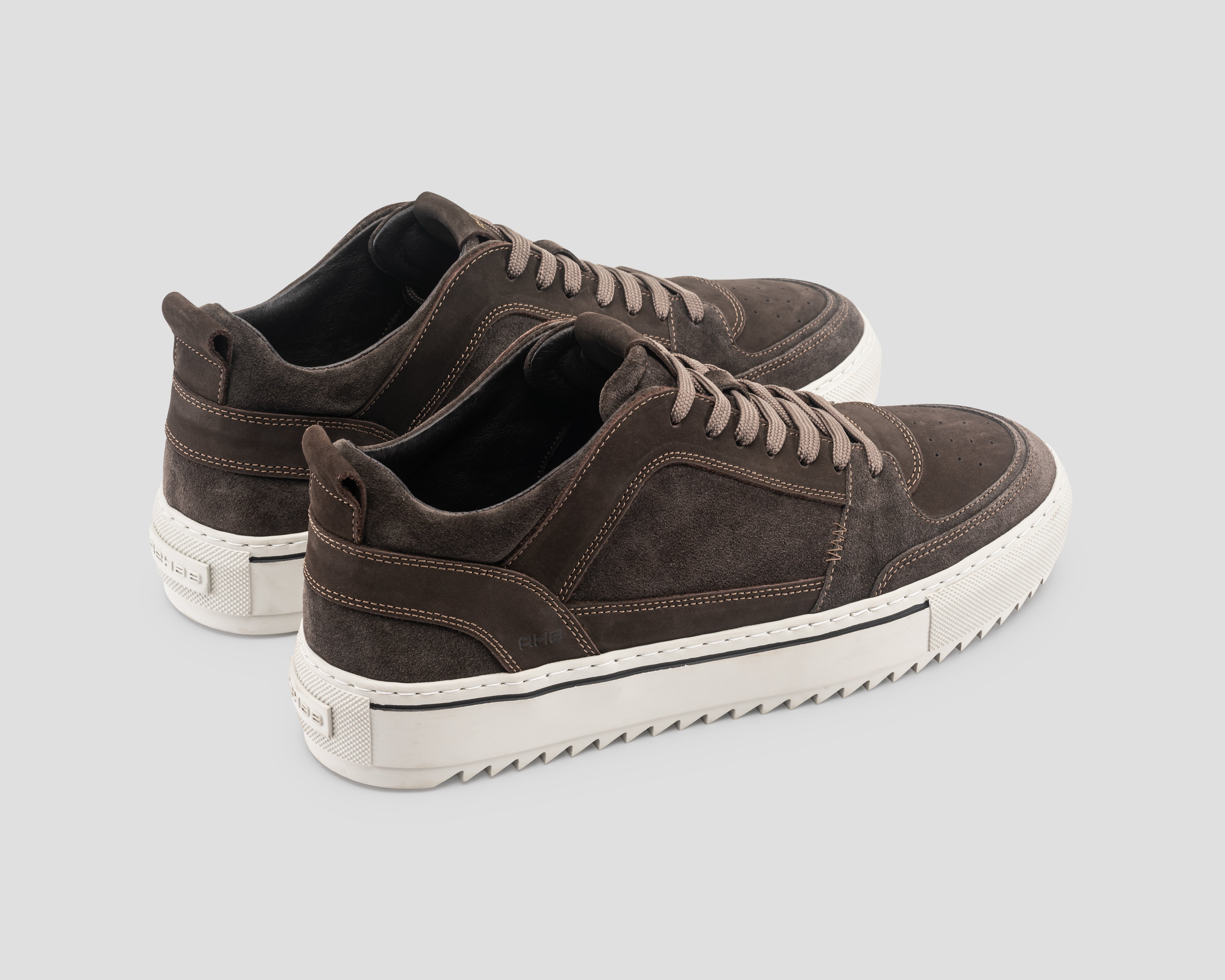 Creon Mix | Grjsbruine sneaker REHAB Footwear