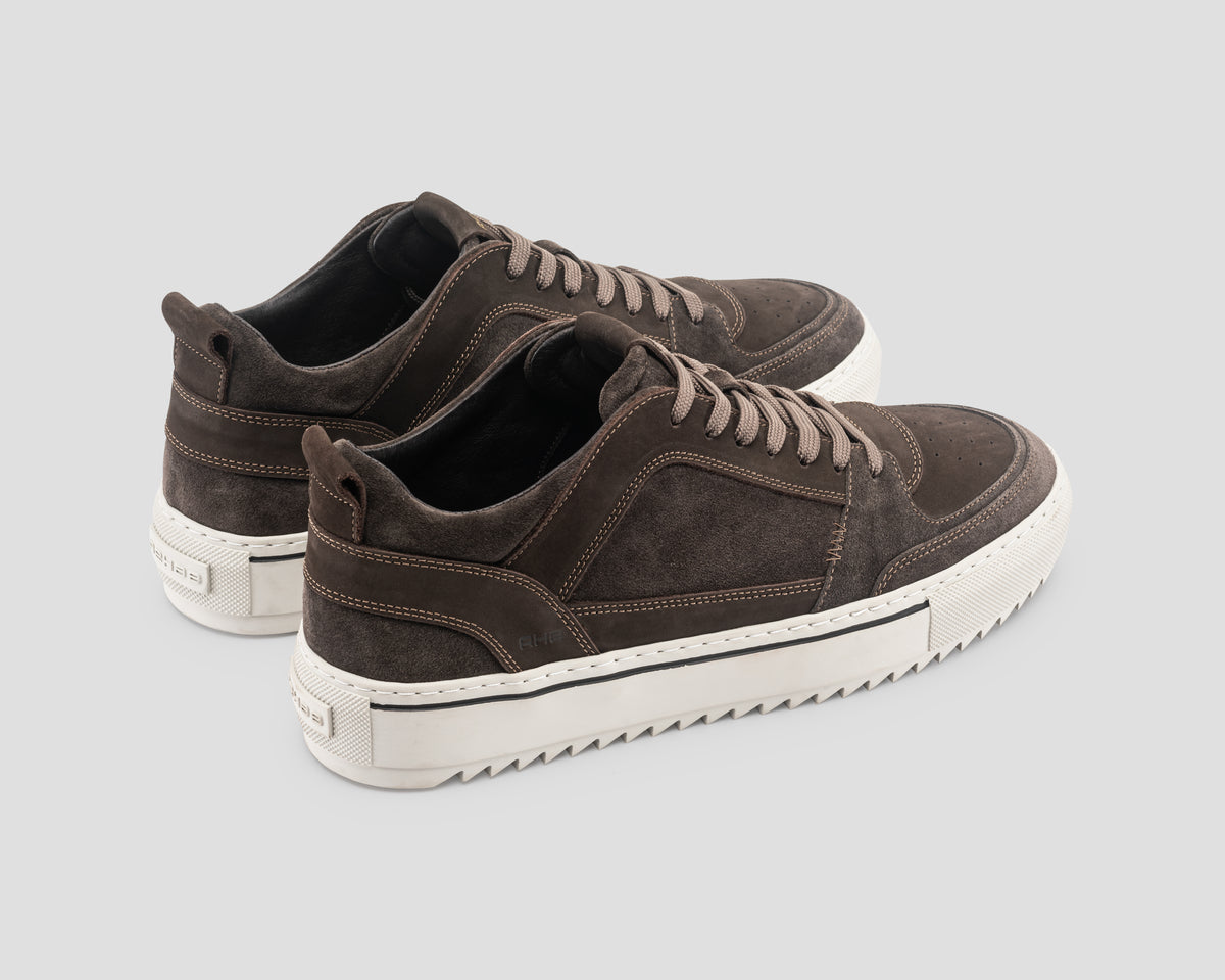Creon Mix | Grijsbruine sneaker REHAB Footwear