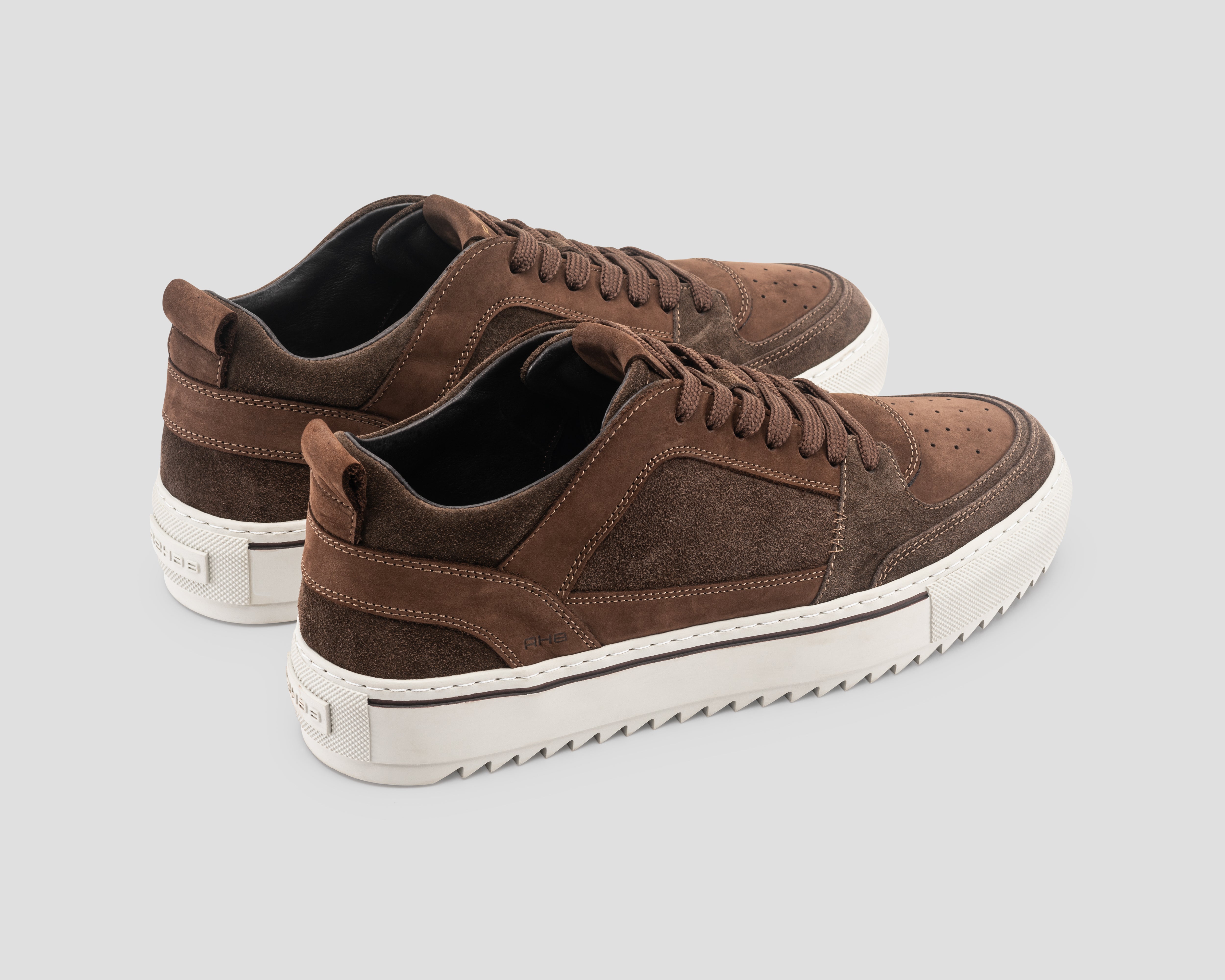 Creon Mix | Bruine sneaker REHAB Footwear
