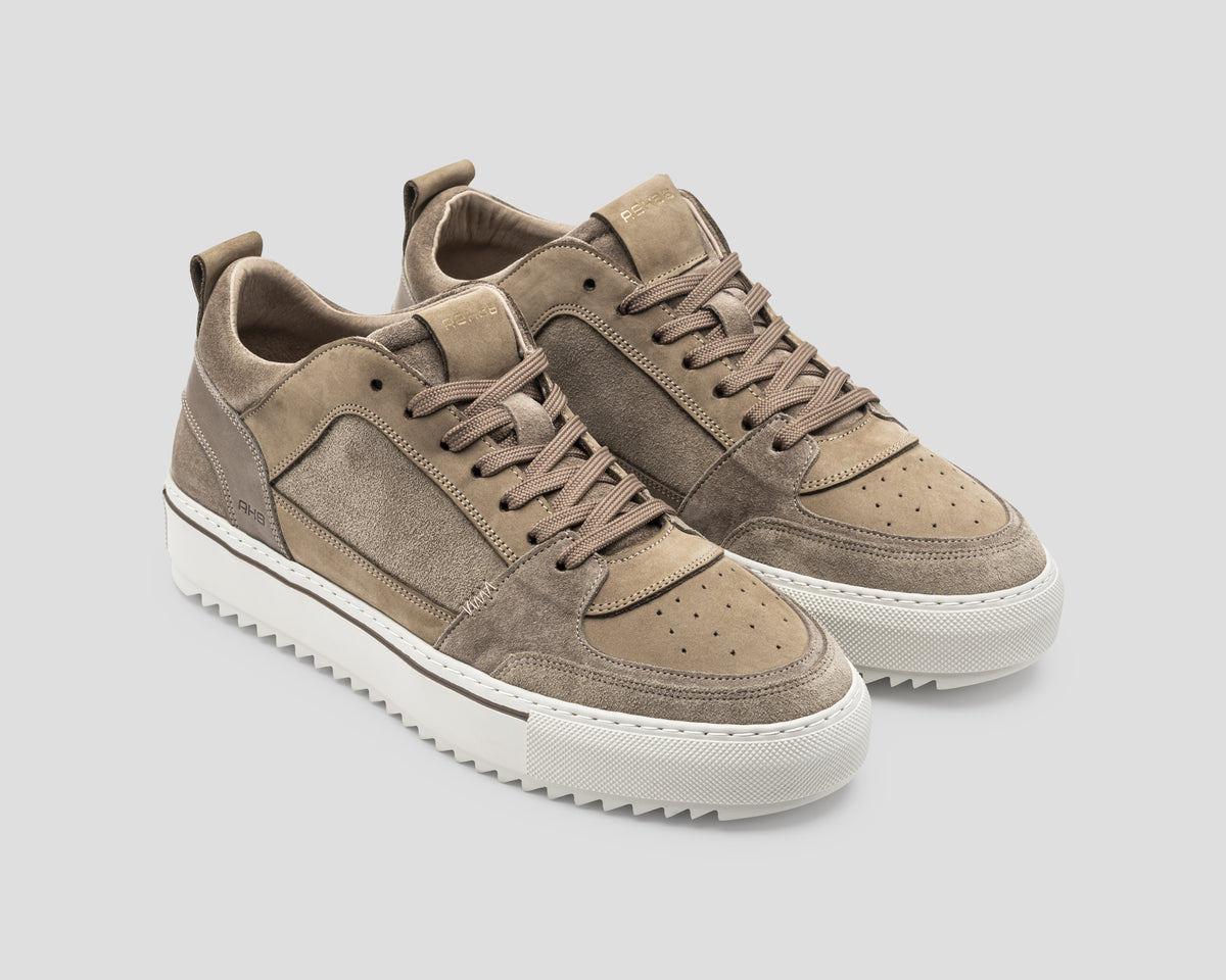 Creon Mix | Taupekleurige sneaker REHAB Footwear