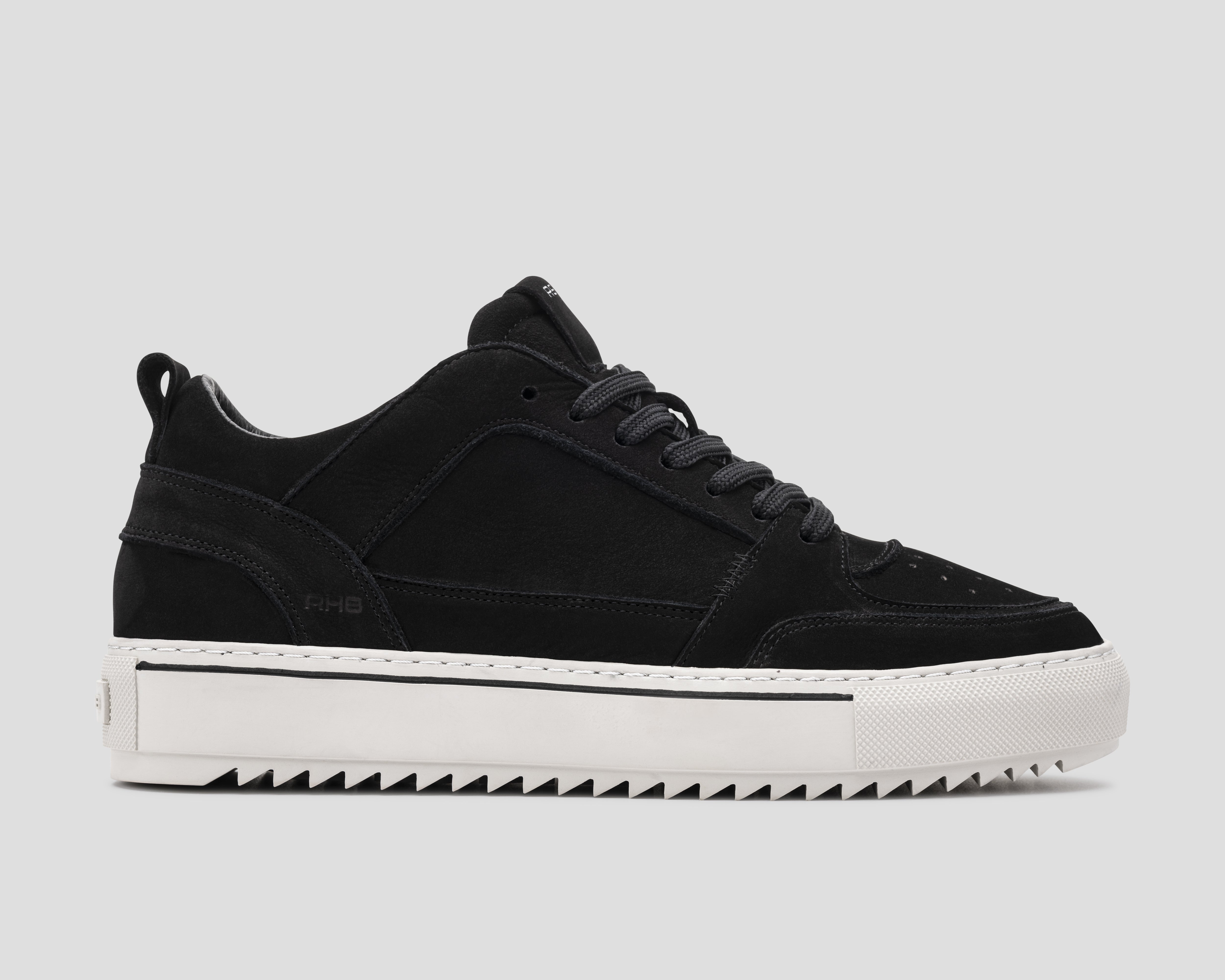 Creon Nub | Zwarte sneaker REHAB Footwear