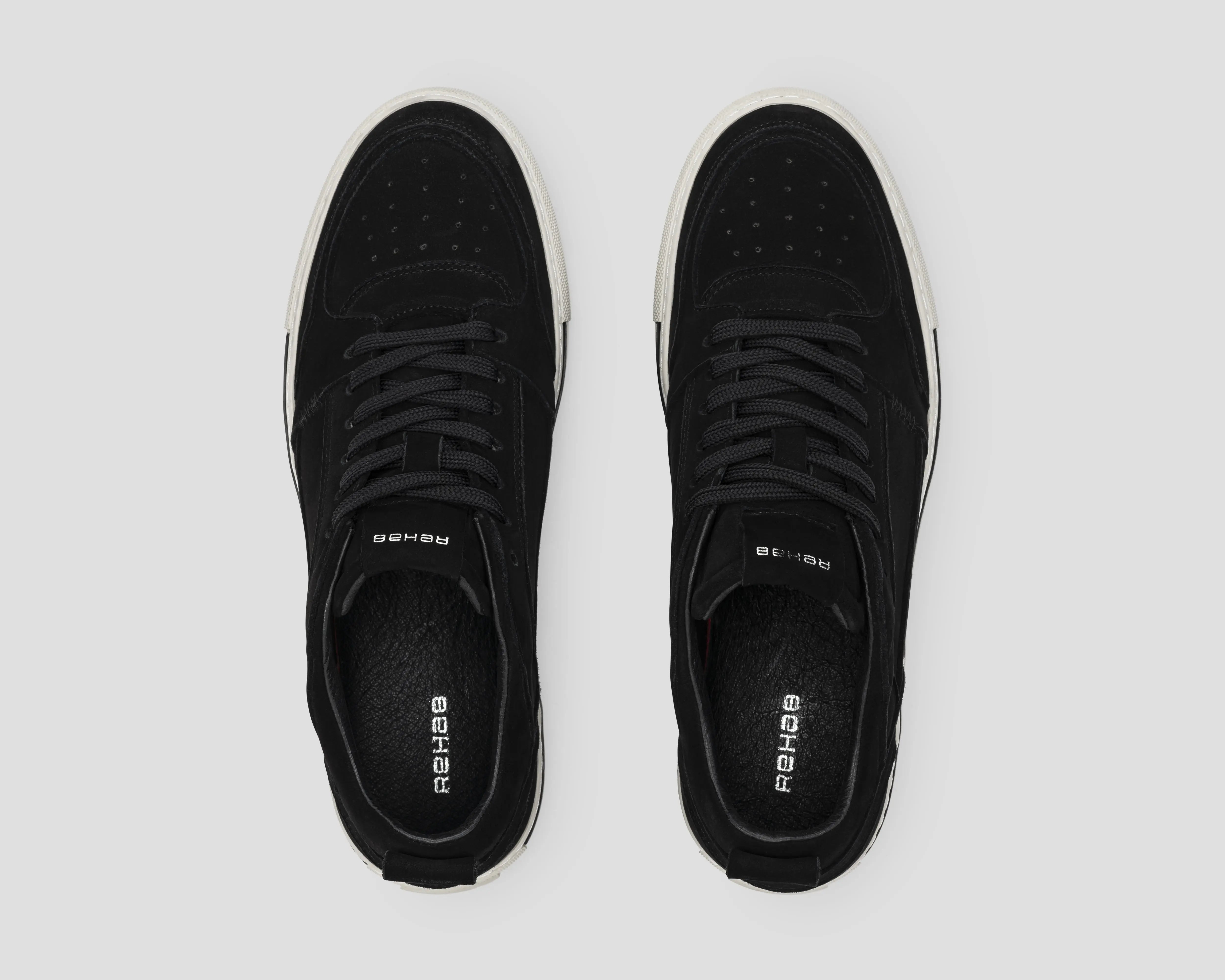 Creon Nub | Zwarte sneaker REHAB Footwear