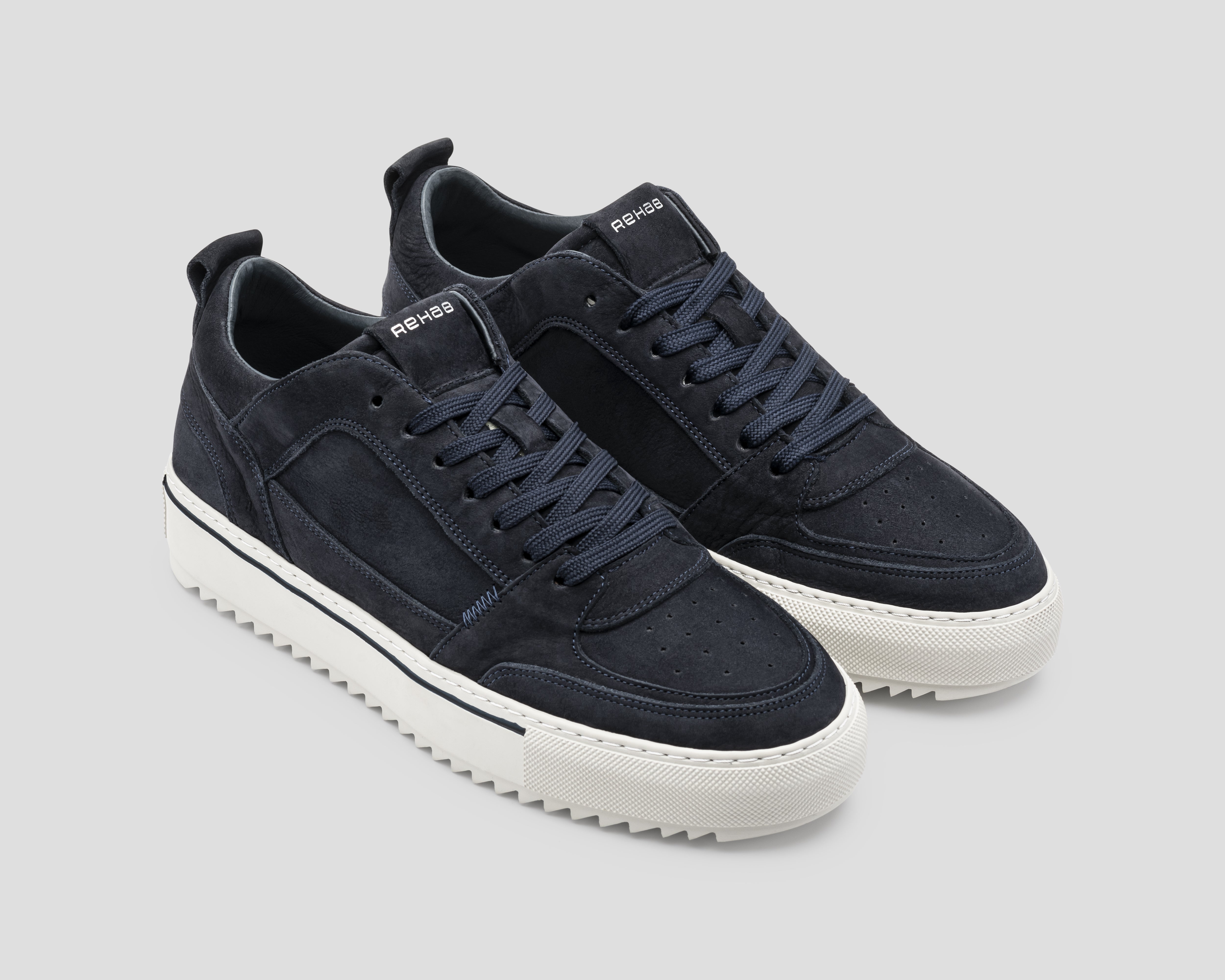 Creon Nub | Donkerblauwe sneaker REHAB Footwear