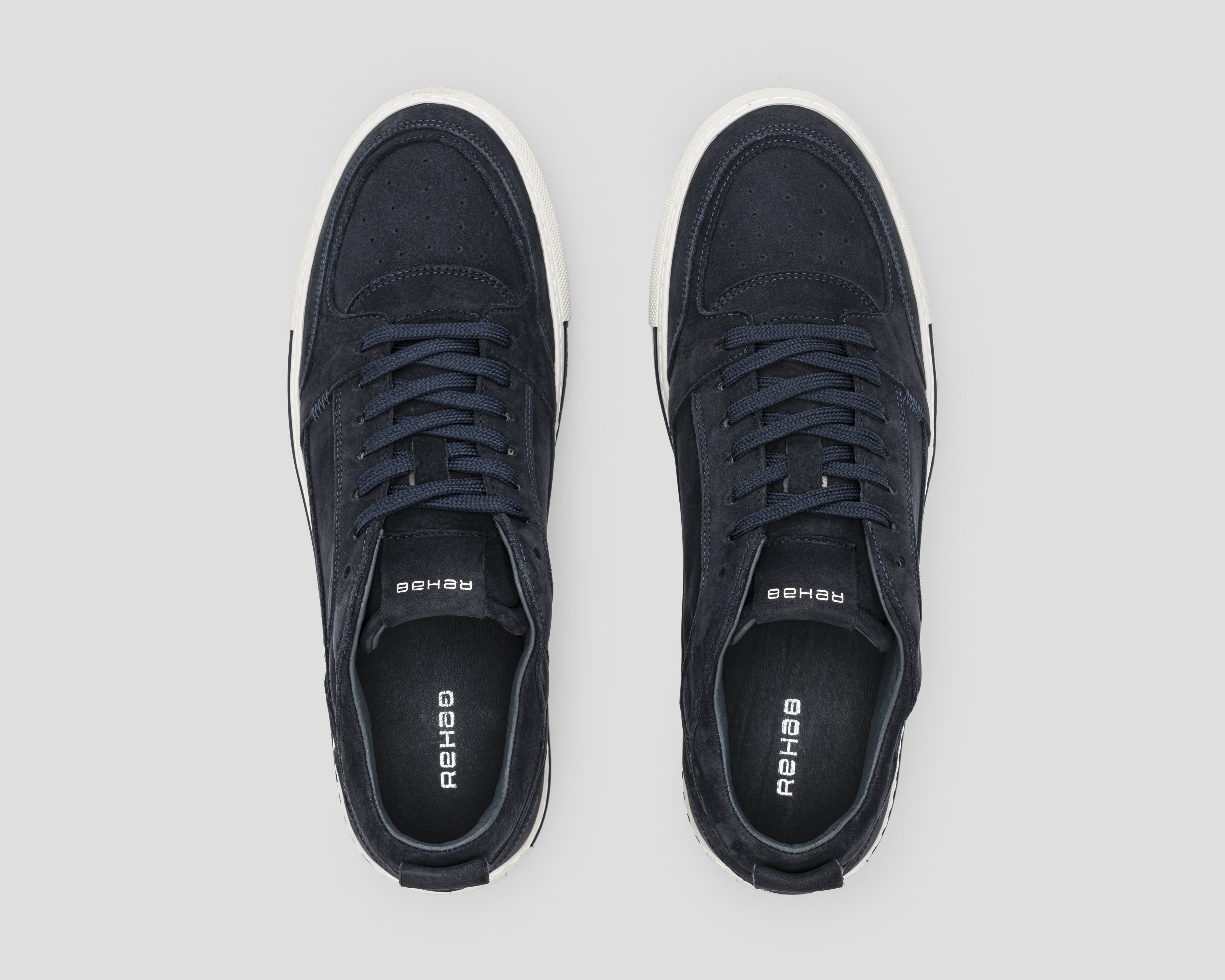 Creon Nub | Donkerblauwe sneaker REHAB Footwear