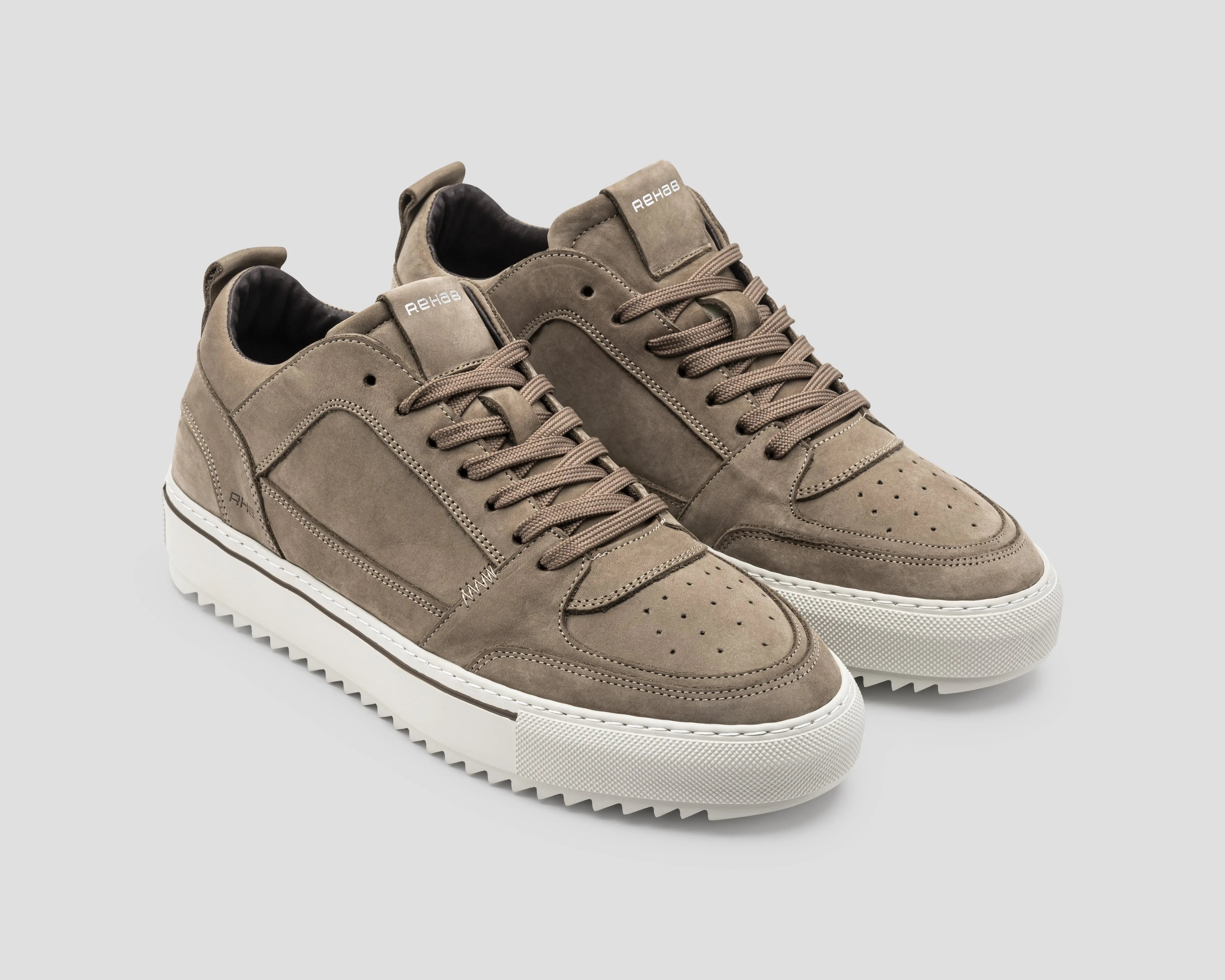 Creon Nub | Taupekleurige sneaker REHAB Footwear