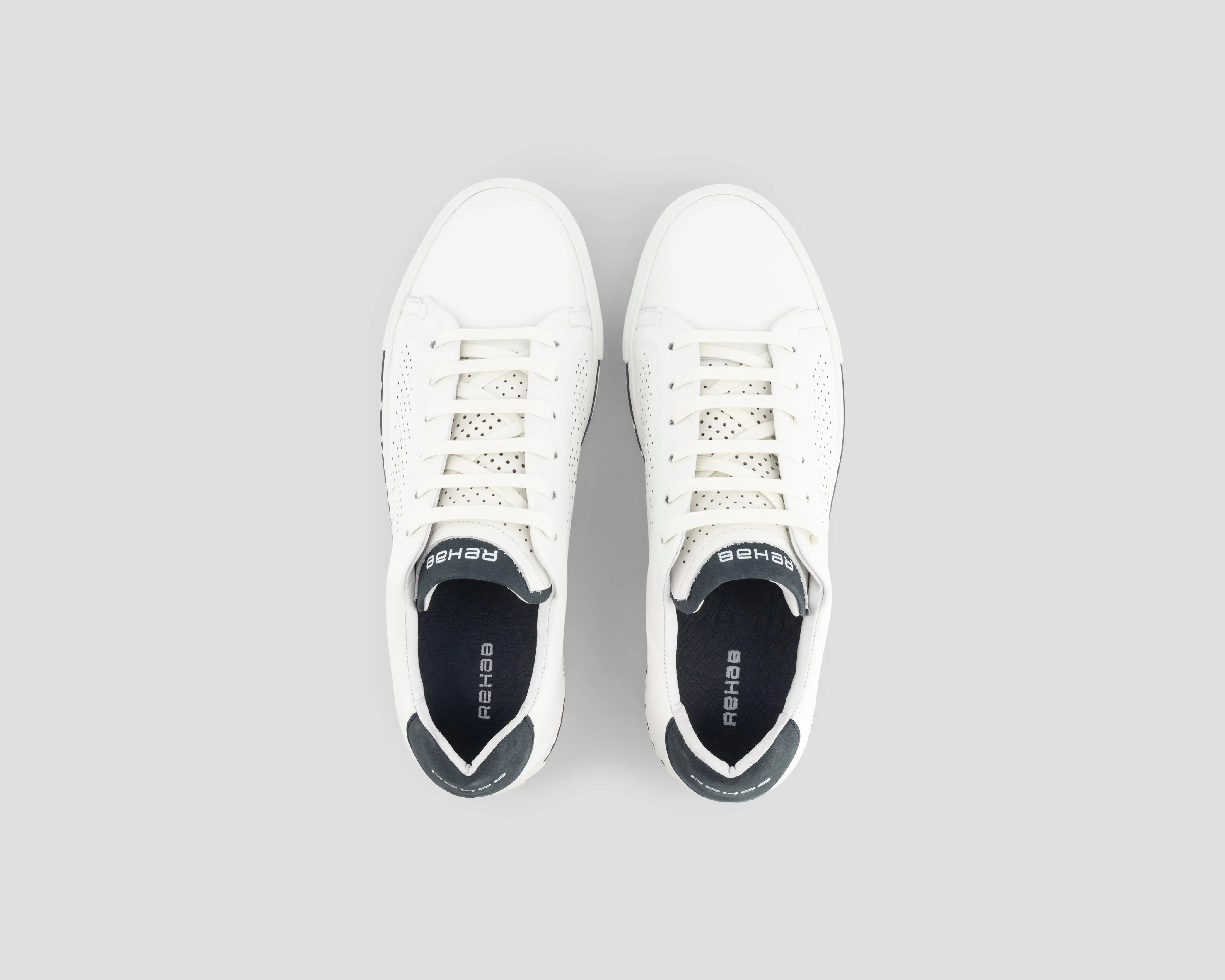 Cruz | Wit-blauwe sneakers REHAB Footwear