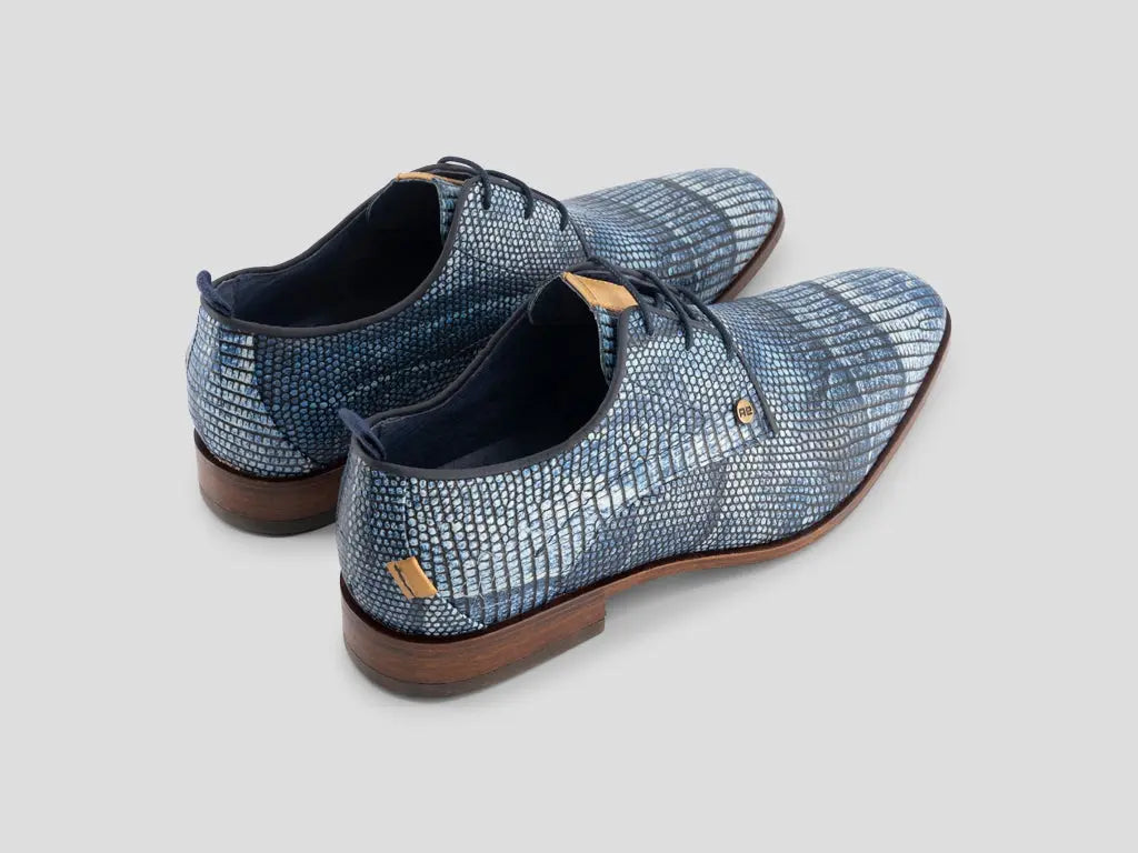 Greg Beach | Blauwe nette schoenen REHAB Footwear