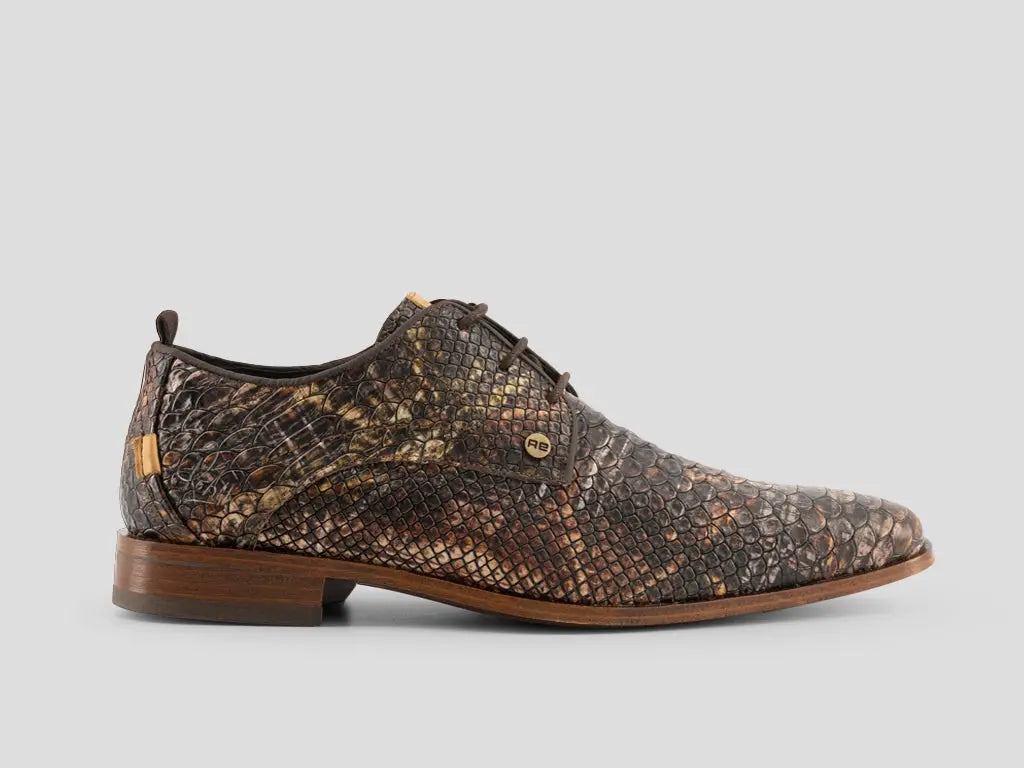 Greg Wood | Bruine nette schoenen REHAB Footwear