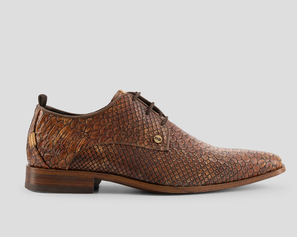 Greg World | Bruine nette schoenen REHAB Footwear