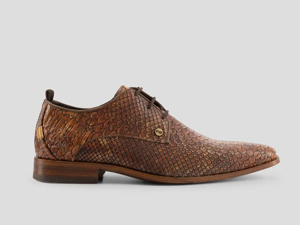 Greg World | Bruine nette schoenen REHAB Footwear