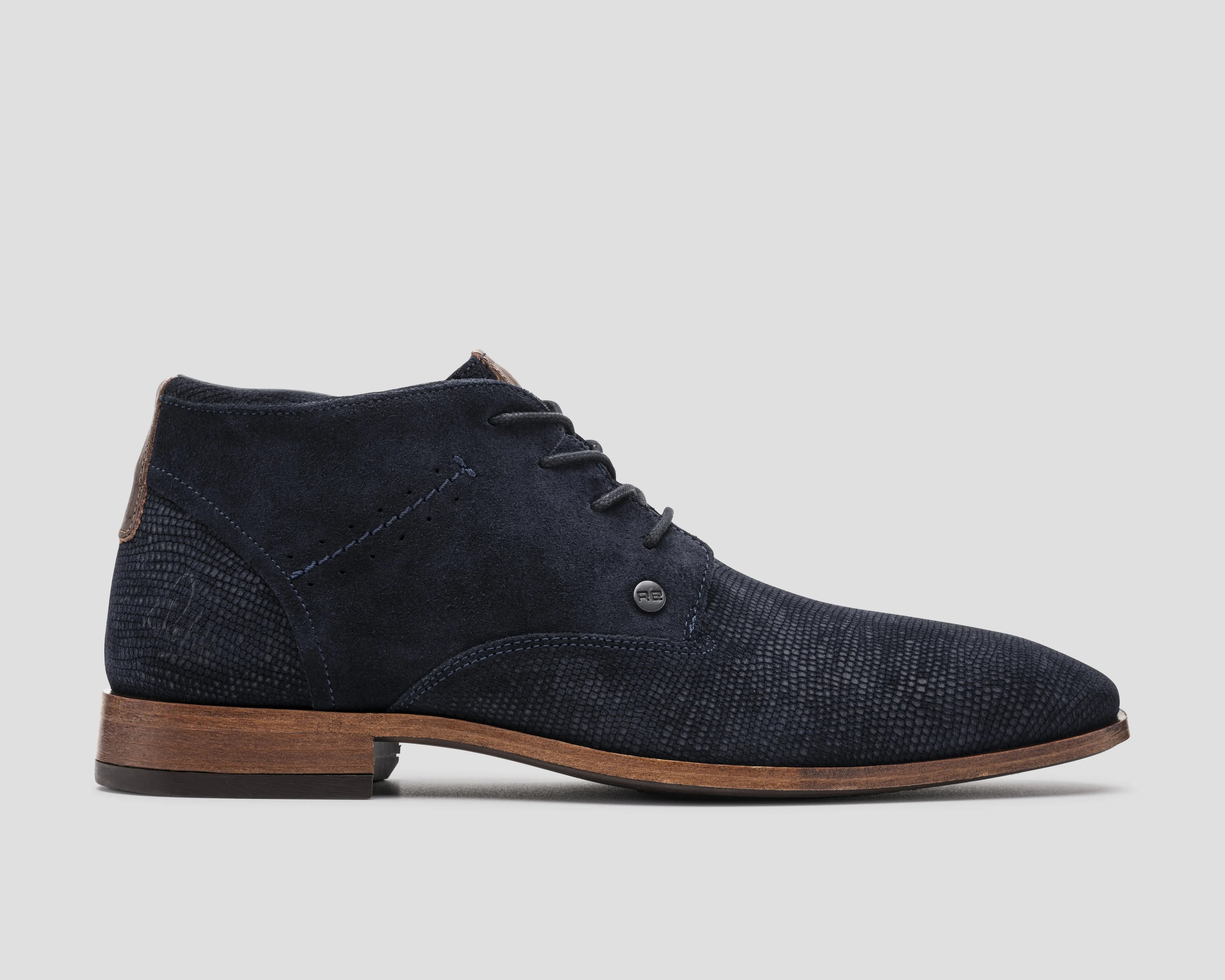 Gregoire Sue Lz | Donkerblauwe nette schoen REHAB Footwear