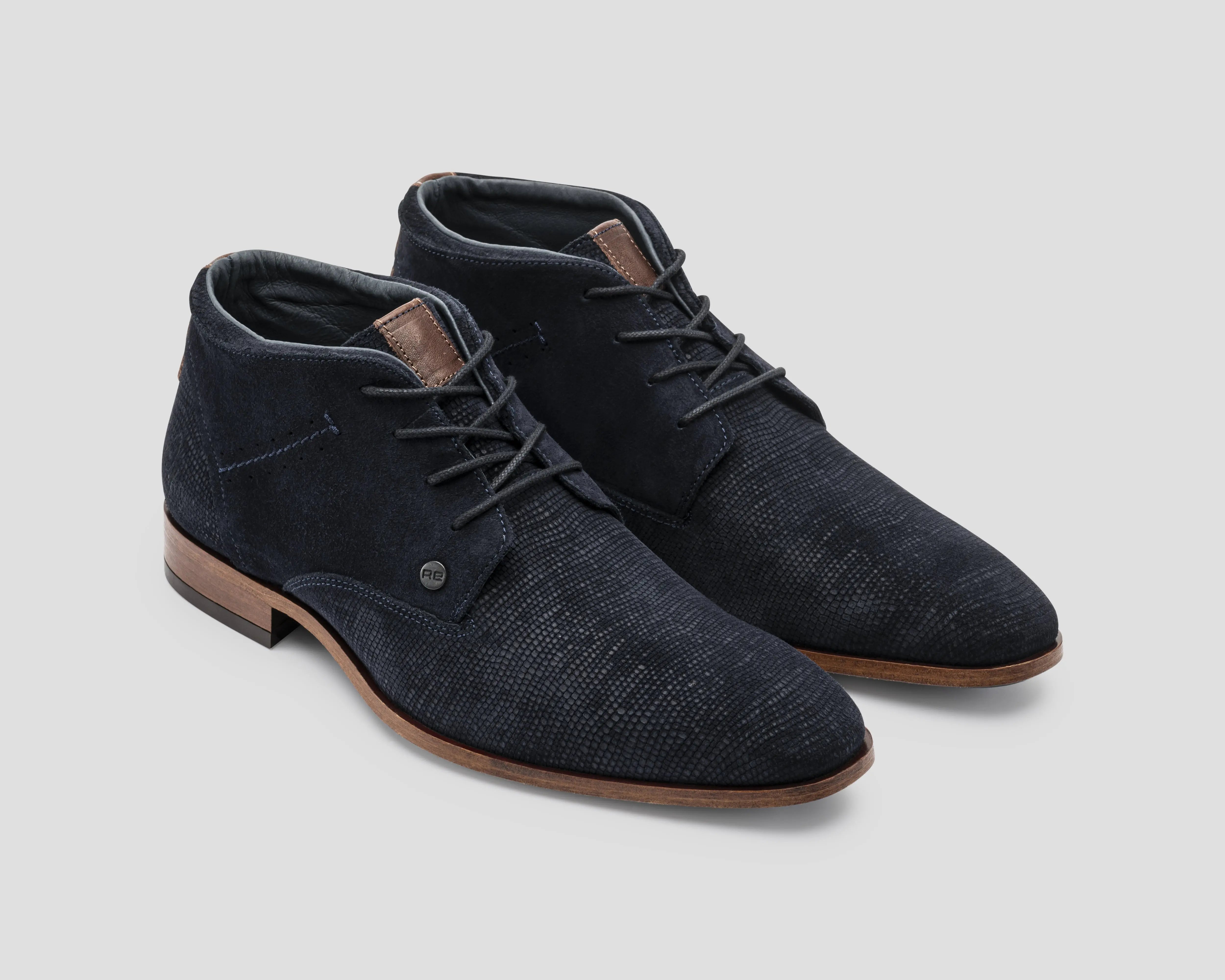 Gregoire Sue Lz | Donkerblauwe nette schoen REHAB Footwear