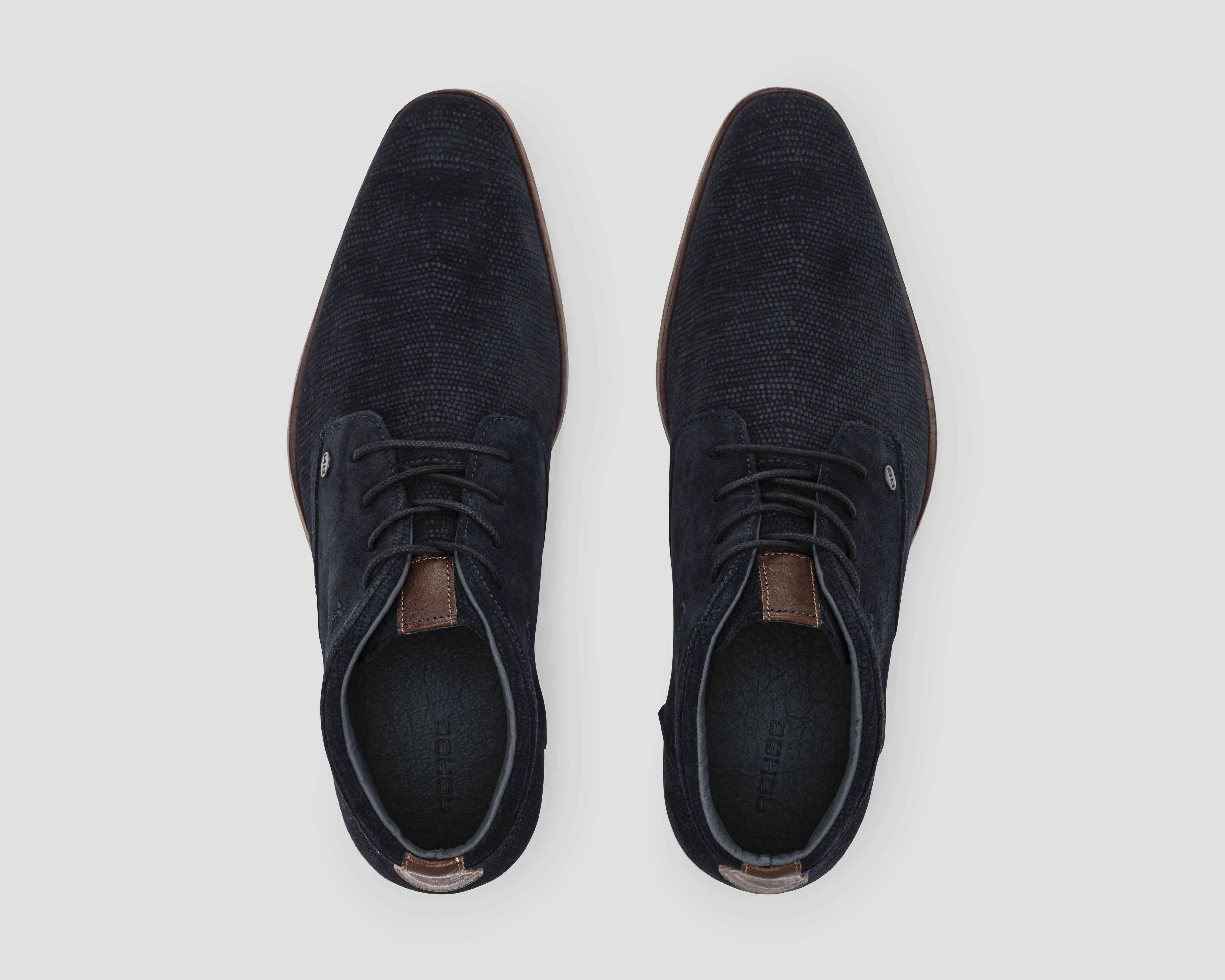 Gregoire Sue Lz | Donkerblauwe nette schoen REHAB Footwear