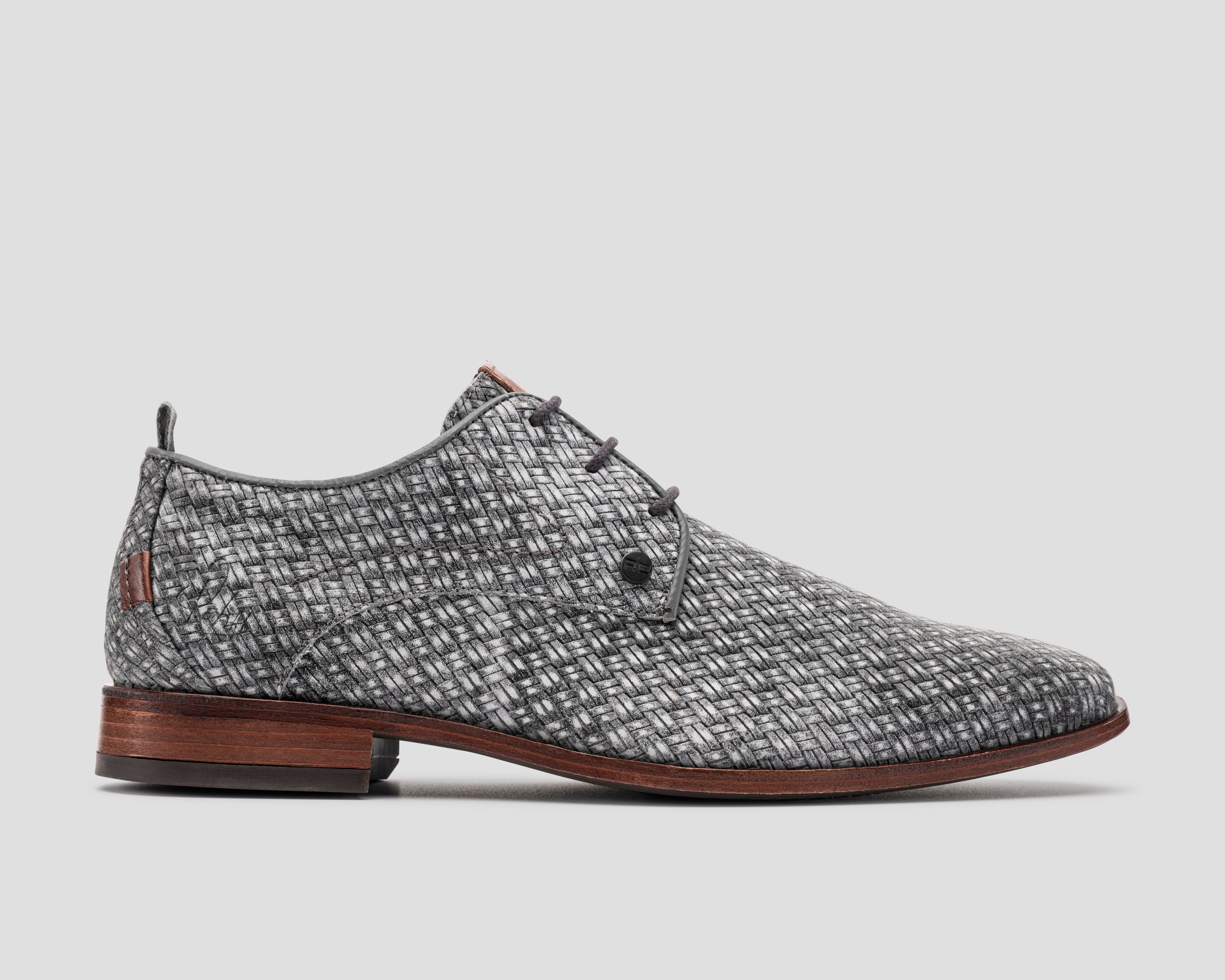 Greg Braid | Donkergrijze nette schoenen REHAB Footwear