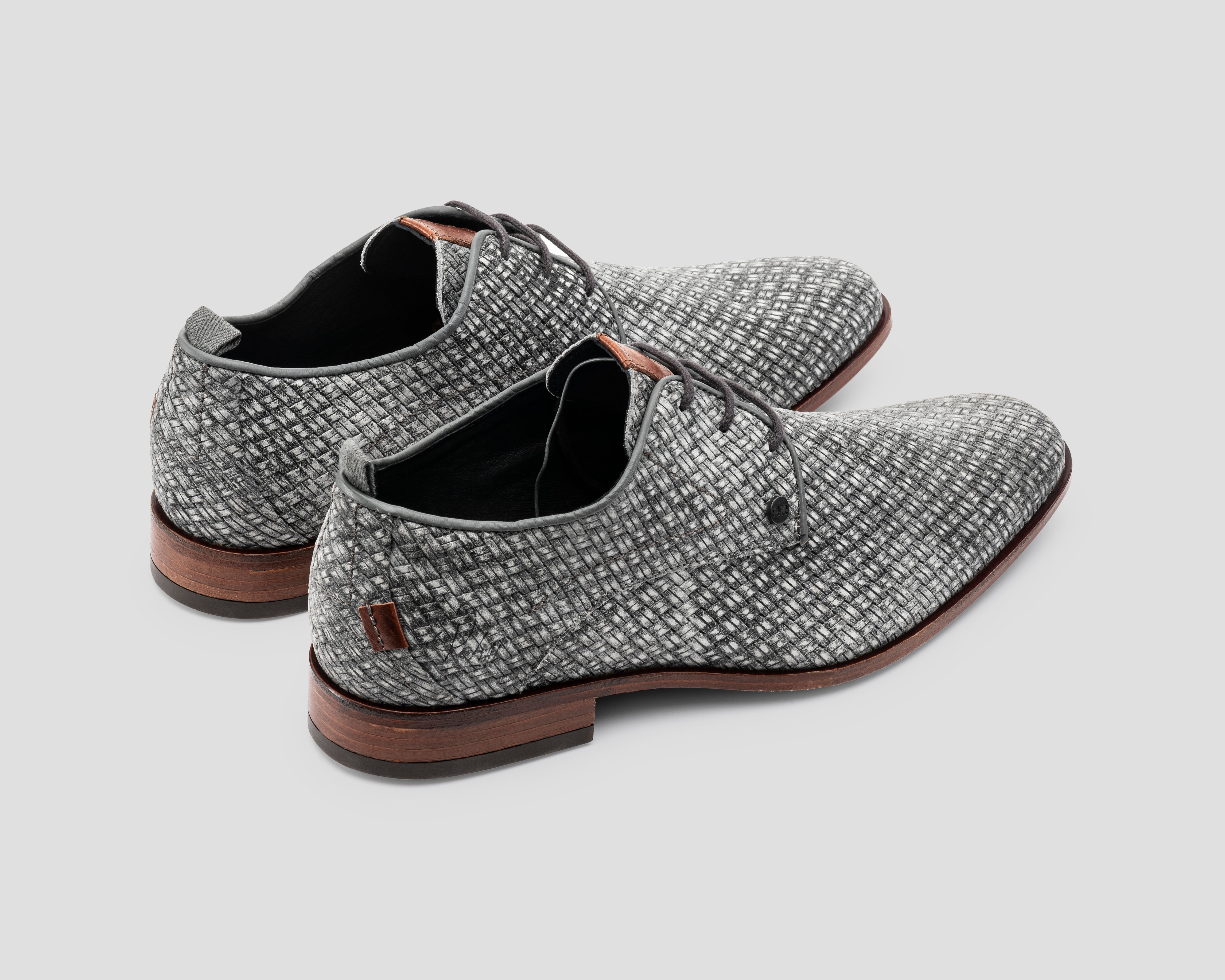 Greg Braid | Donkergrijze nette schoenen REHAB Footwear