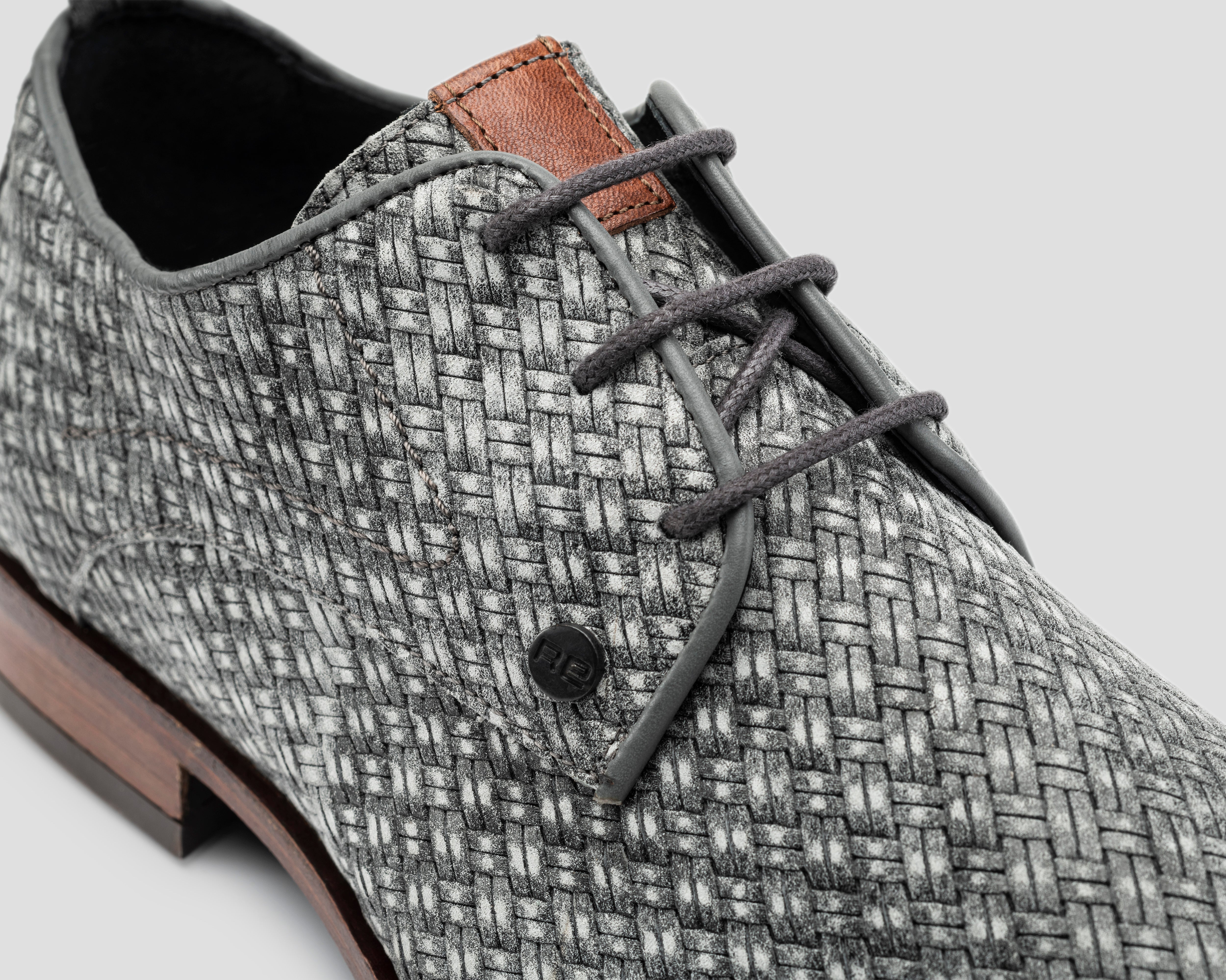 Greg Braid | Donkergrijze nette schoenen REHAB Footwear