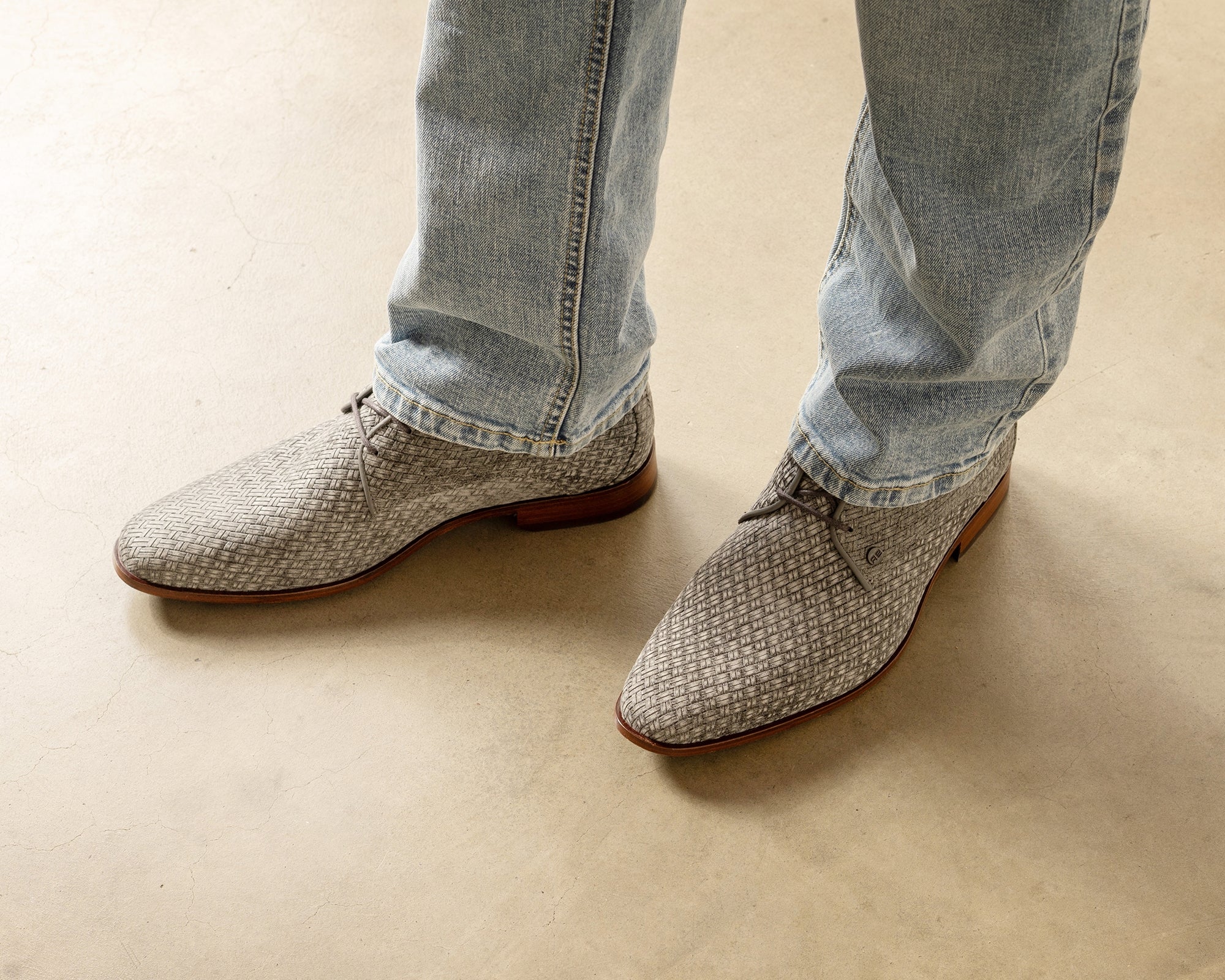 Greg Braid | Donkergrijze nette schoenen REHAB Footwear