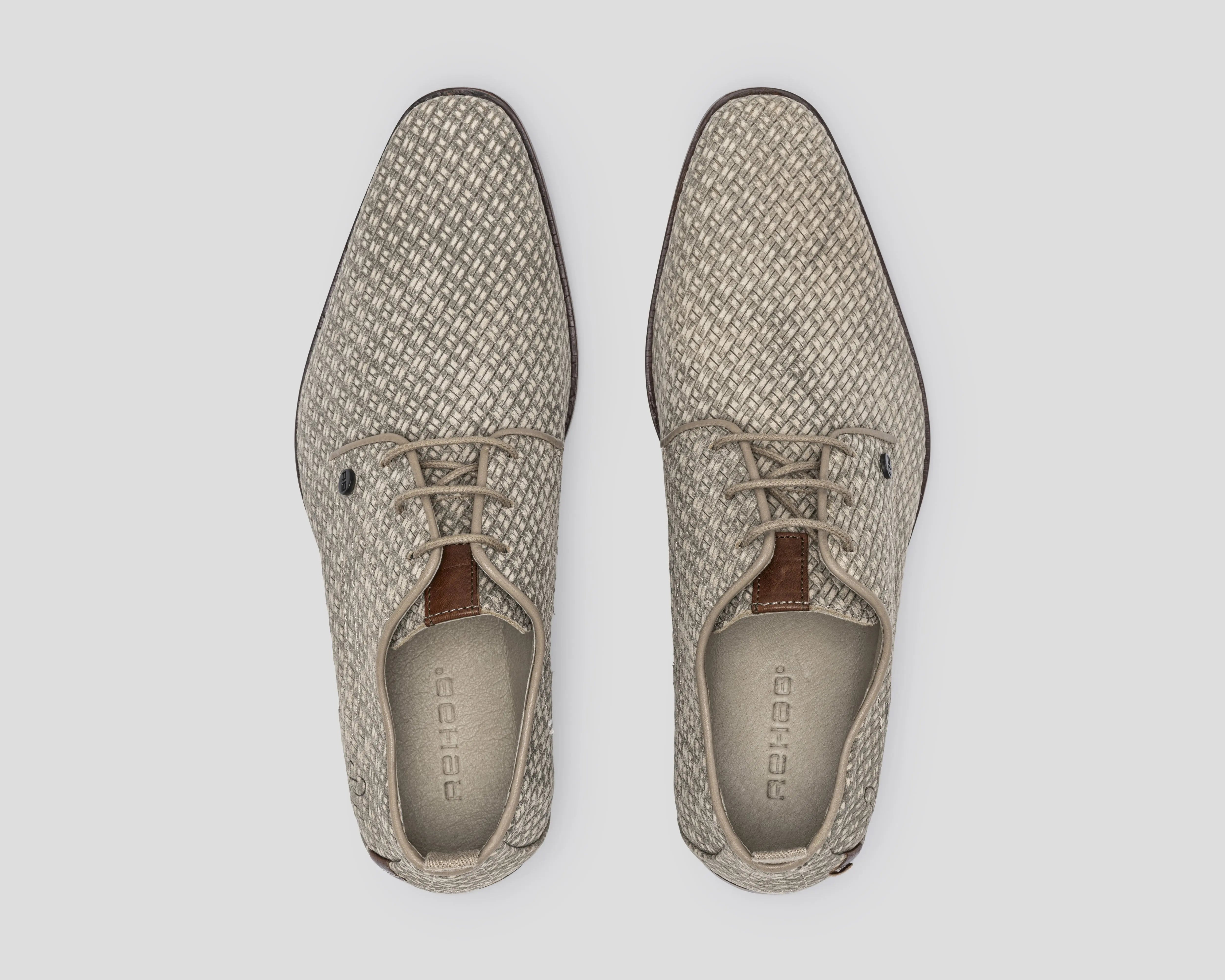 Greg Braid | Zandkleurige nette schoenen REHAB Footwear