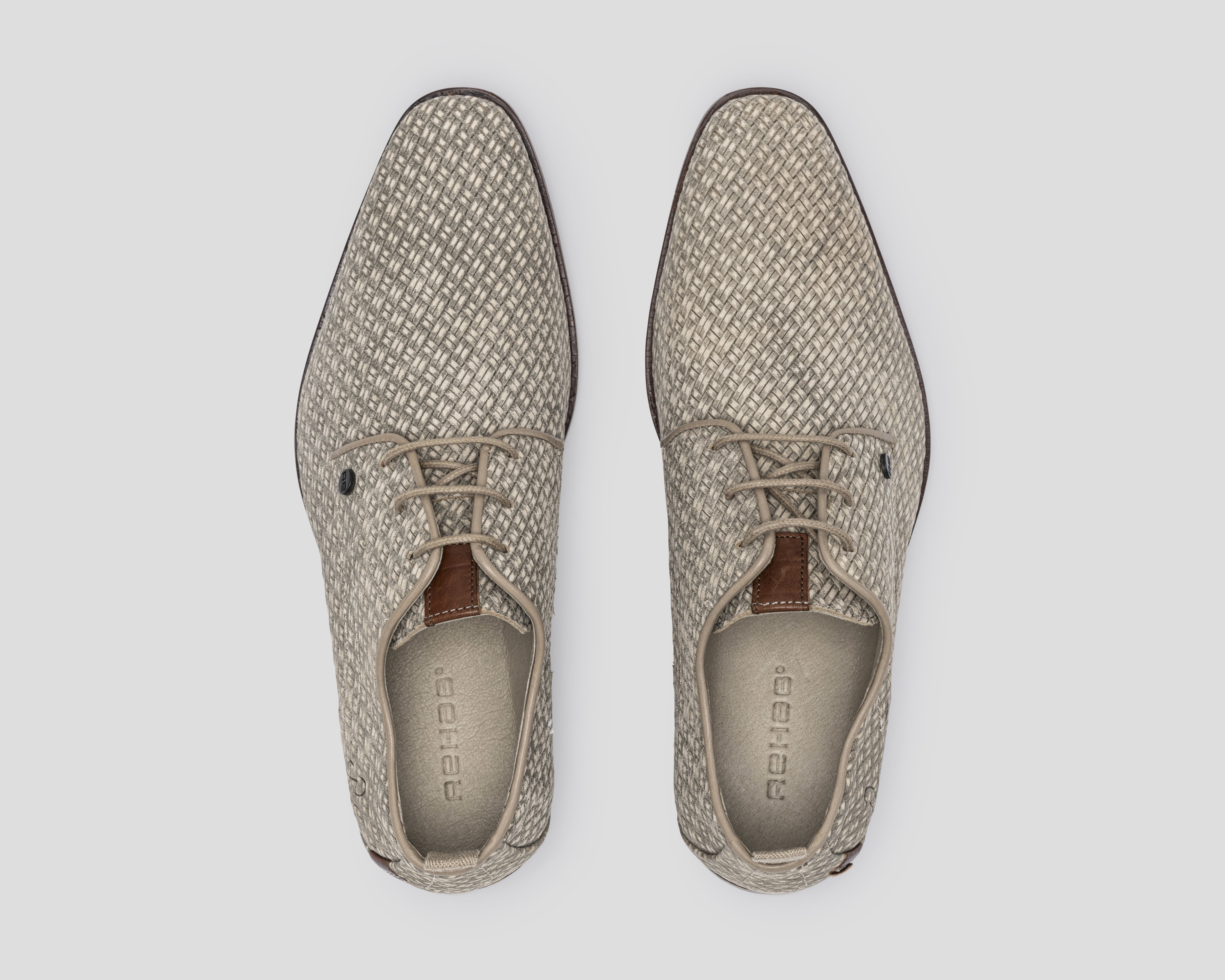 Greg Braid | Zandkleurige nette schoenen REHAB Footwear