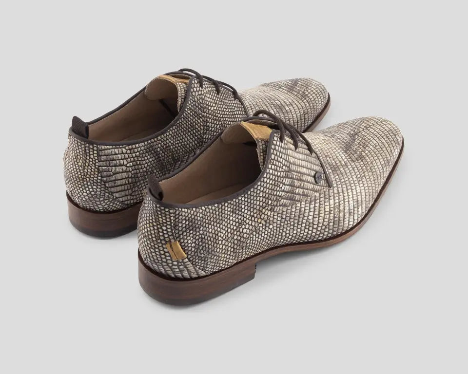 Greg Marble | Zandkleurige nette schoenen REHAB Footwear